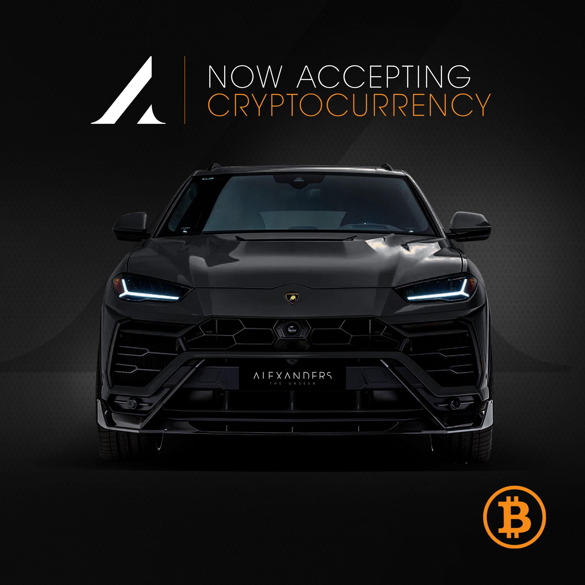 ALEXANDERS NOW ACCEPTING CRYPTOCURRENCY | Alexanders Prestige