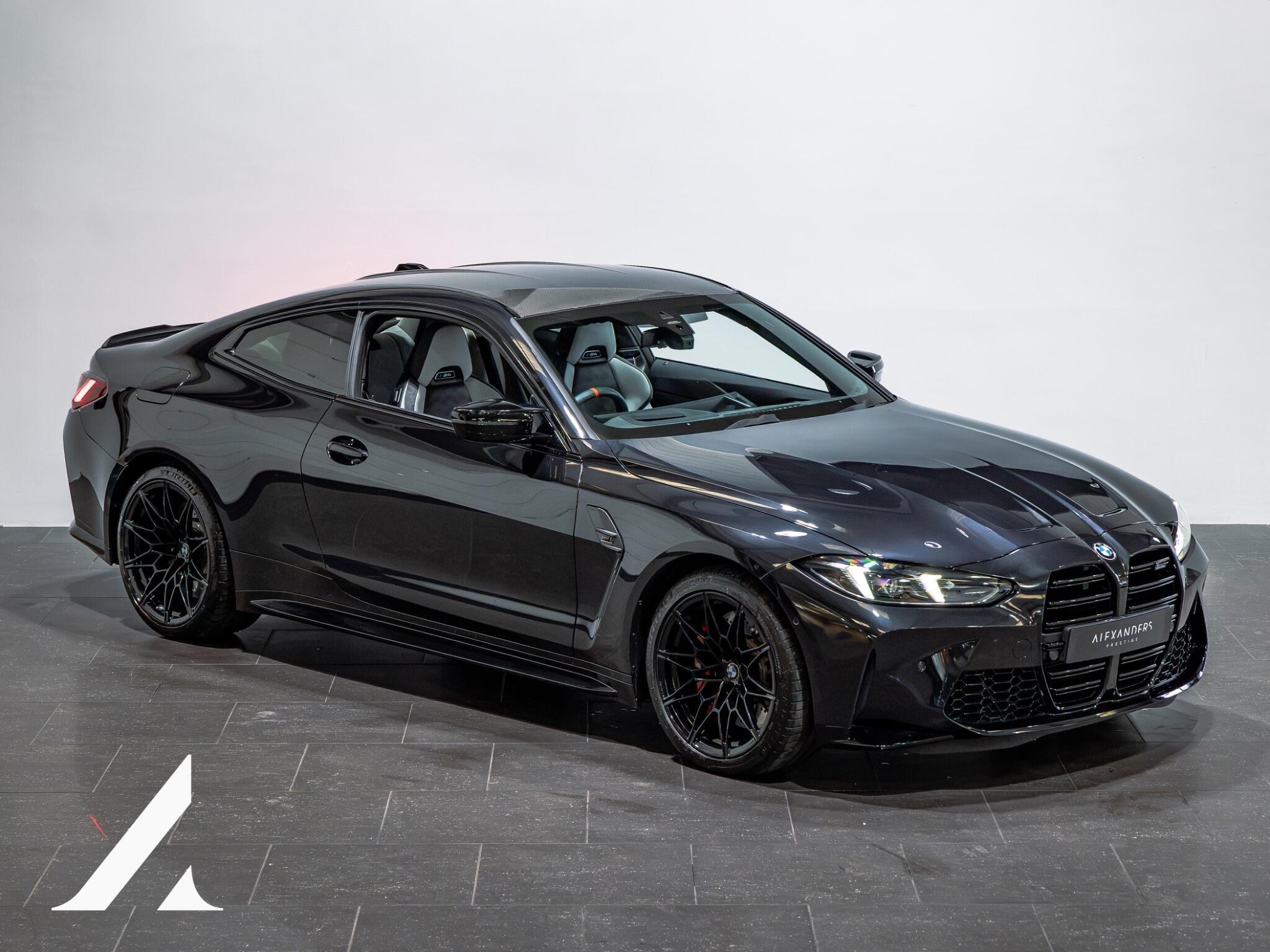 An exterior shot of the front right on a 2025 BMW M4