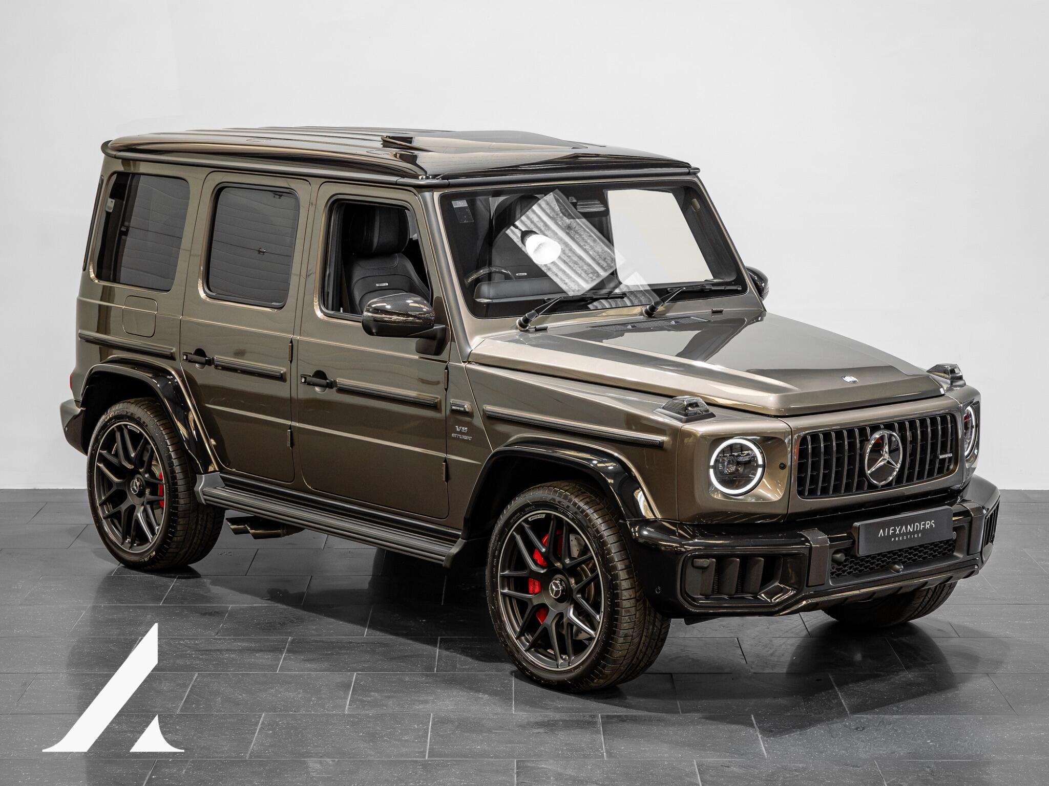 An exterior shot of the front right on a 2026 Mercedes-Benz G Class