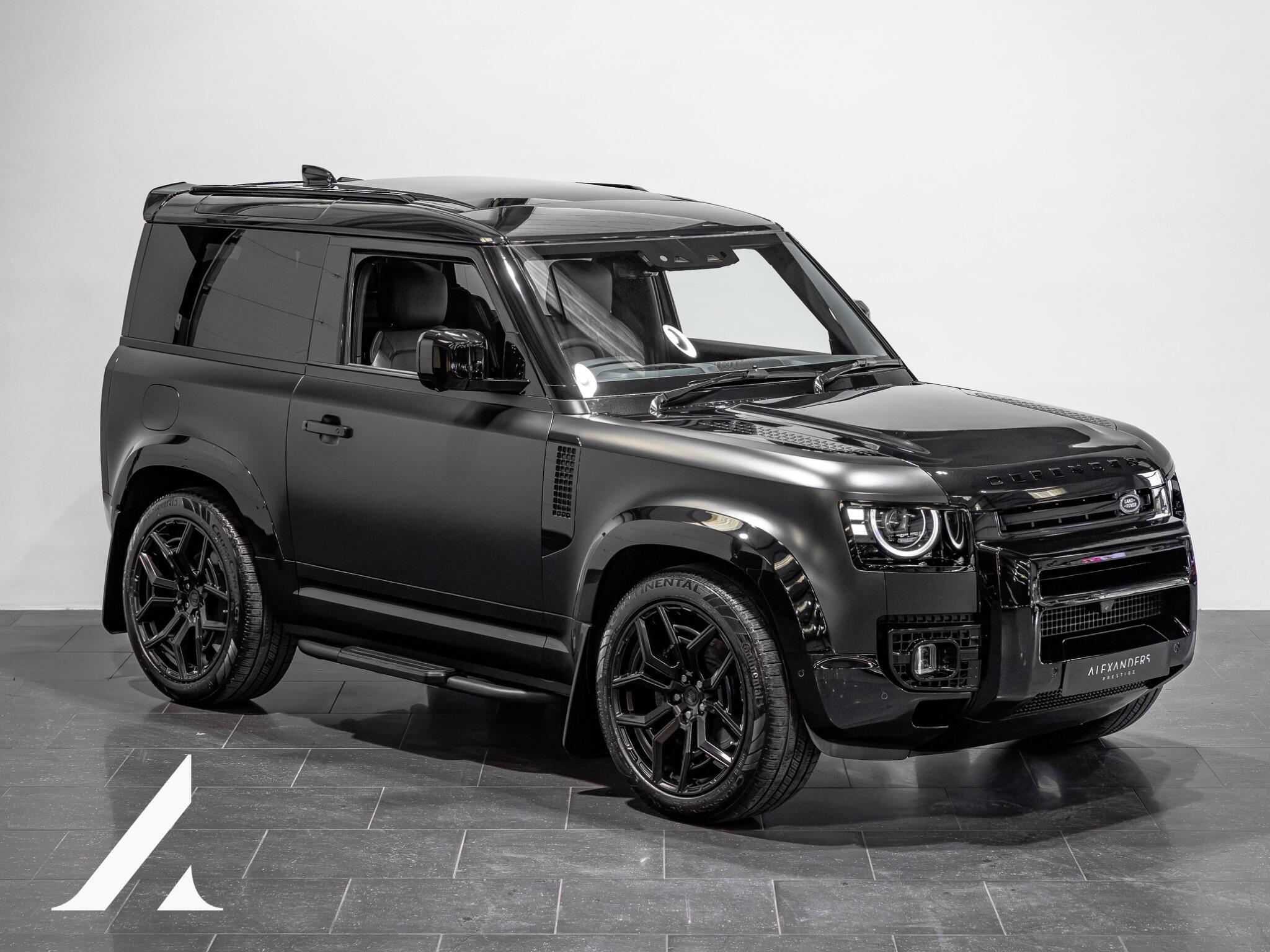 An exterior shot of the front right on a 2026 Land Rover Defender 90