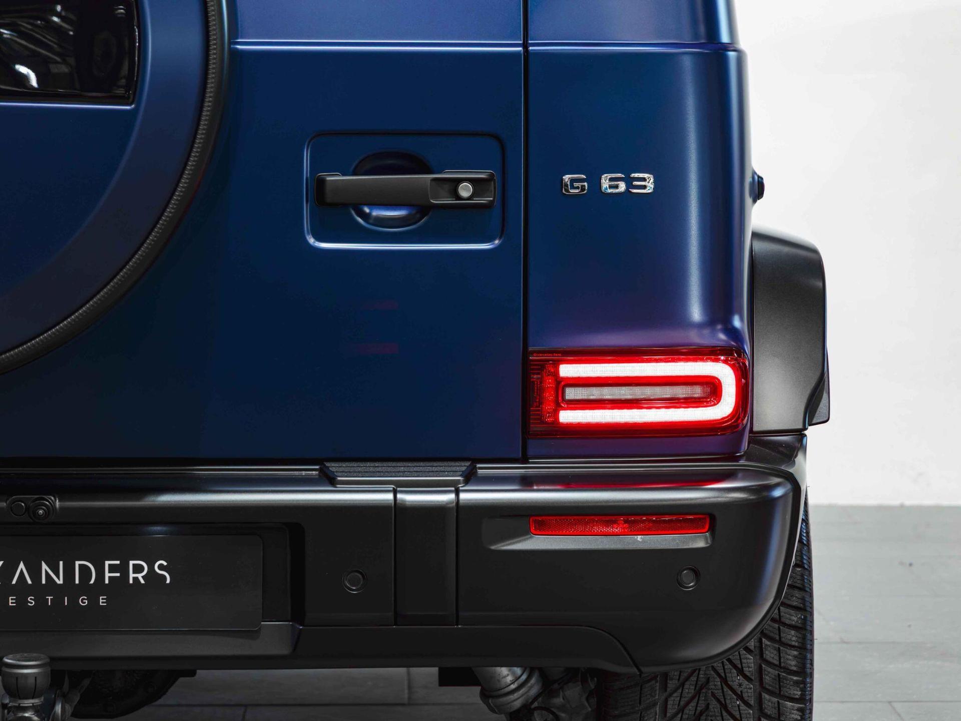 An exterior shot of the rear on a 2025 Mercedes-Benz G-Class