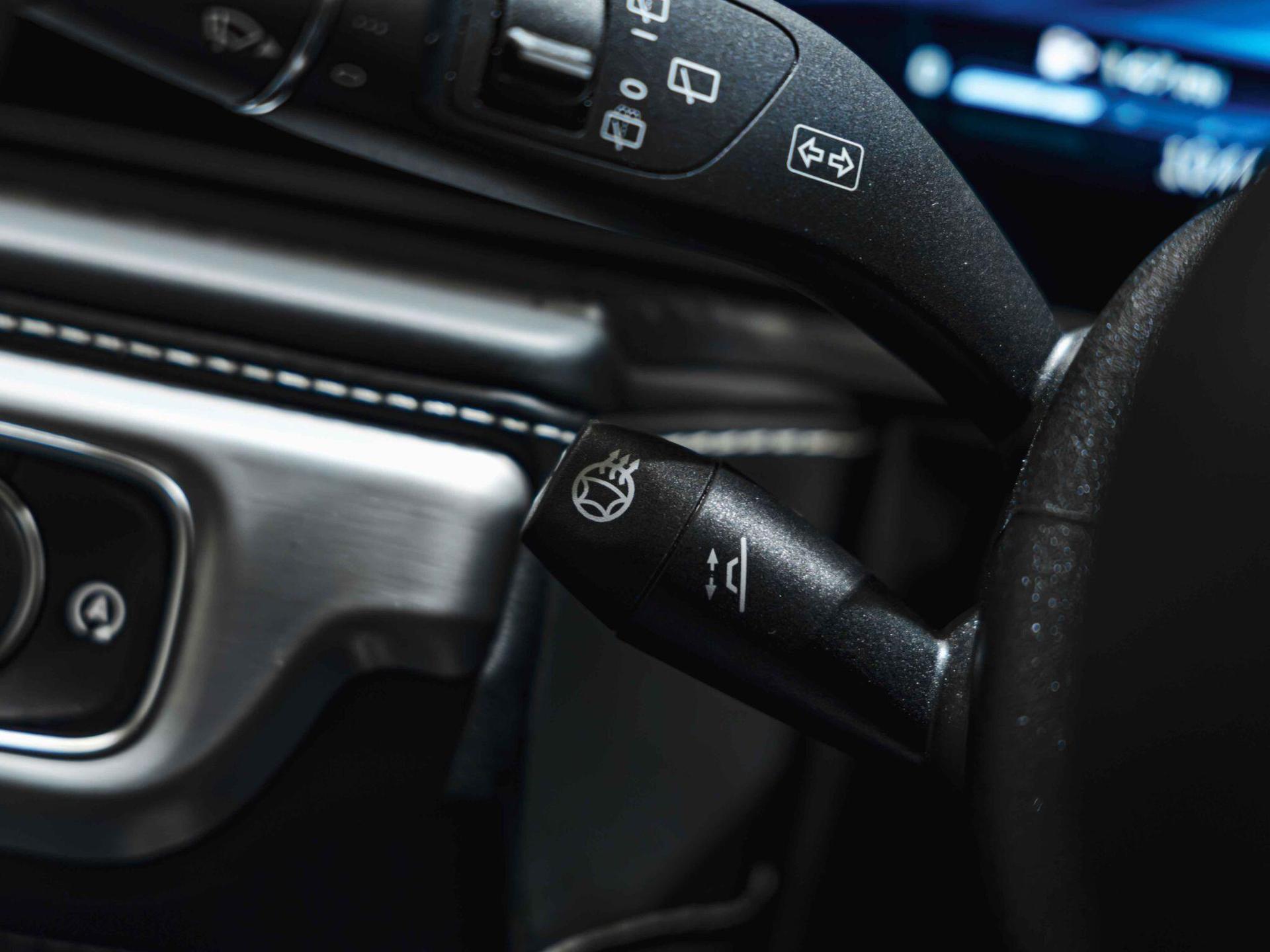 An interior shot of the misc controls on a 2025 Mercedes-Benz G-Class