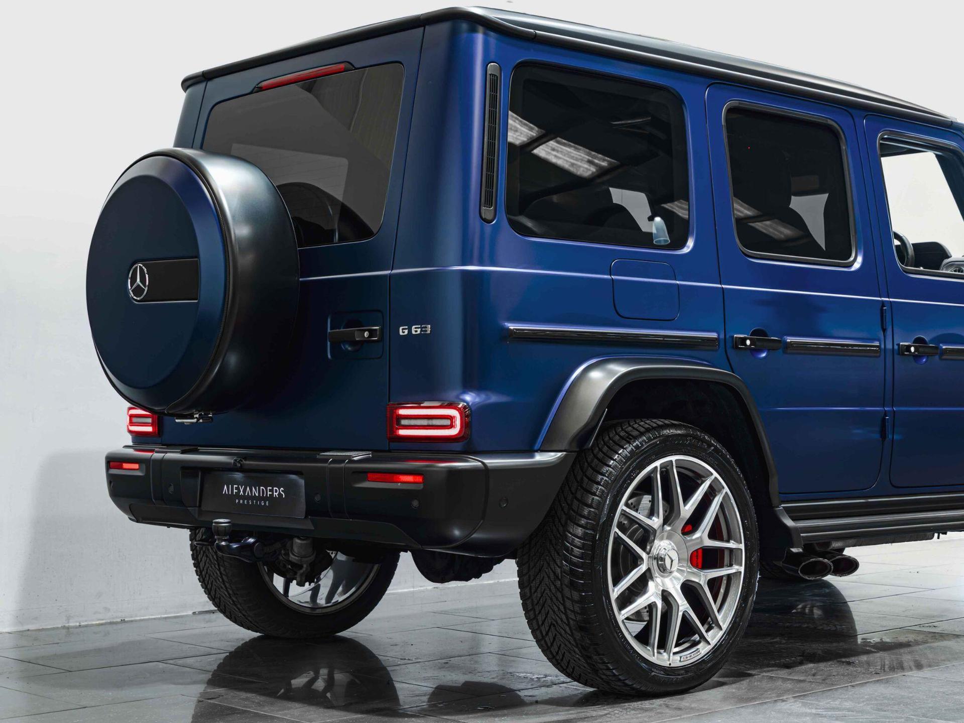 An exterior shot of the rear right on a 2025 Mercedes-Benz G-Class