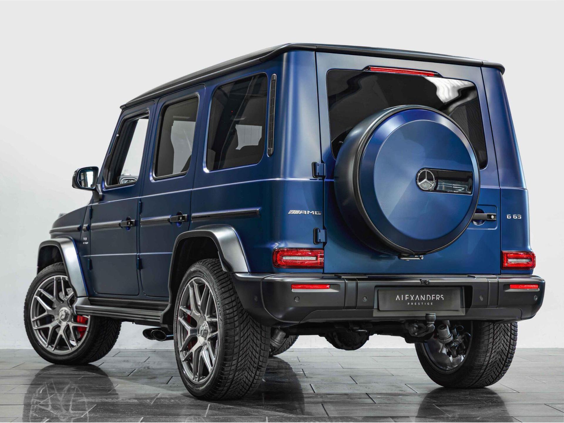 An exterior shot of the rear left on a 2025 Mercedes-Benz G-Class