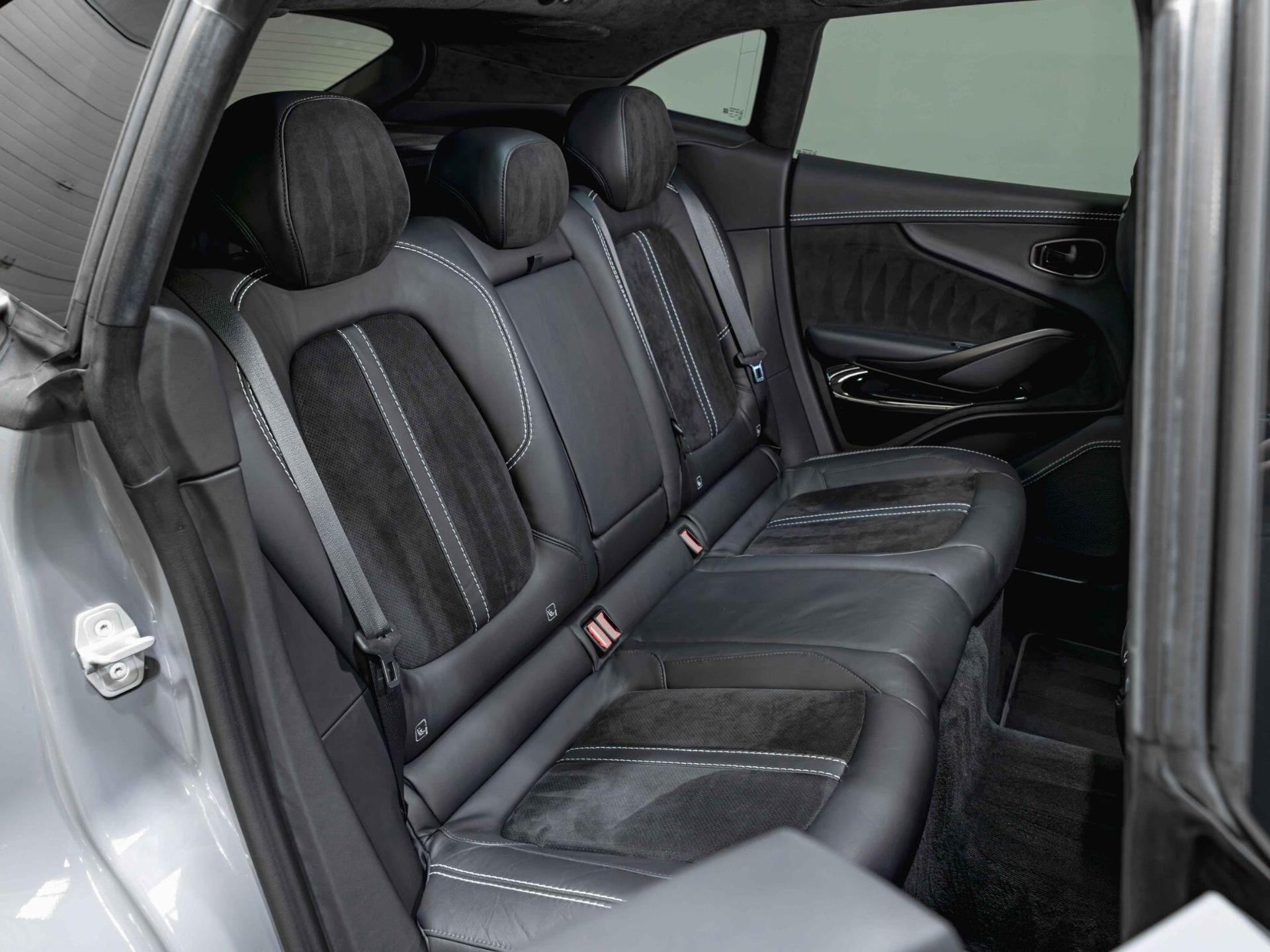 An interior shot of the seats rear on a 2022 Aston Martin DBX