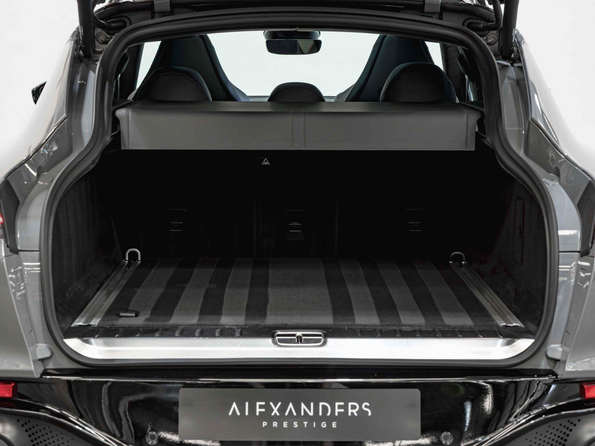 An interior shot of the boot on a 2022 Aston Martin DBX