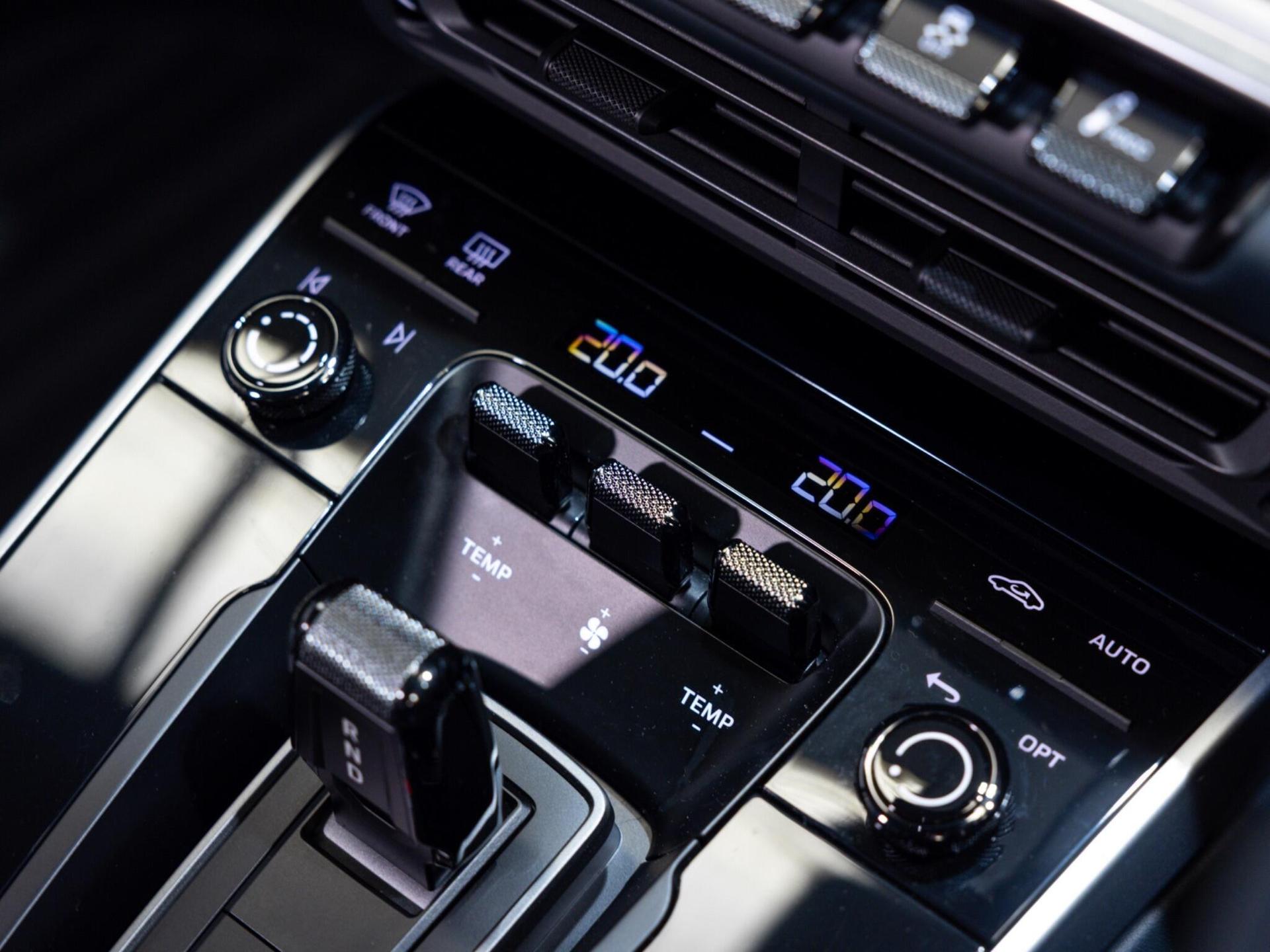 An interior shot of the infotainment system on a 2021 Porsche 911