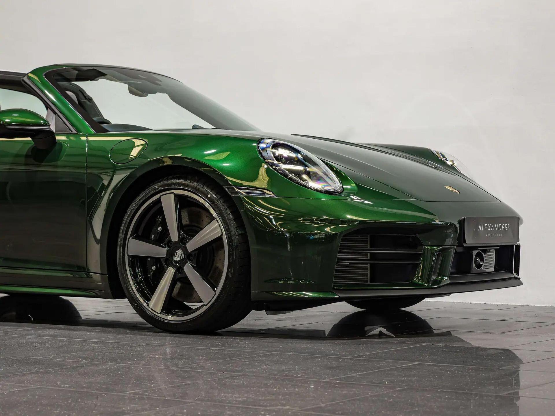 An exterior shot of the front right on a 2026 Porsche 911