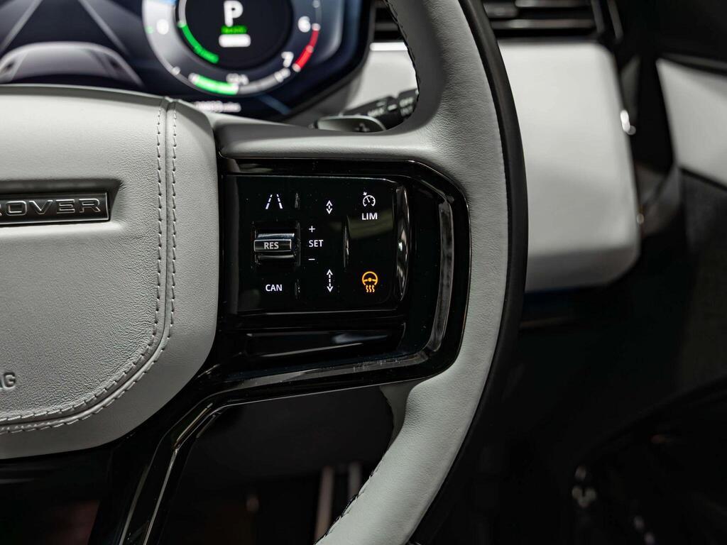 An interior shot of the misc controls on a 2023 Land Rover Range Rover Sport