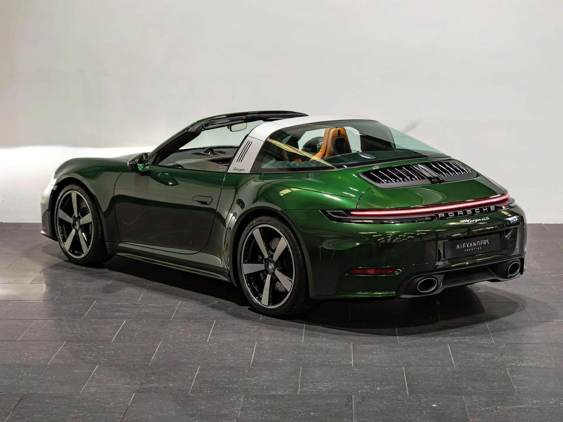 An exterior shot of the rear left on a 2026 Porsche 911