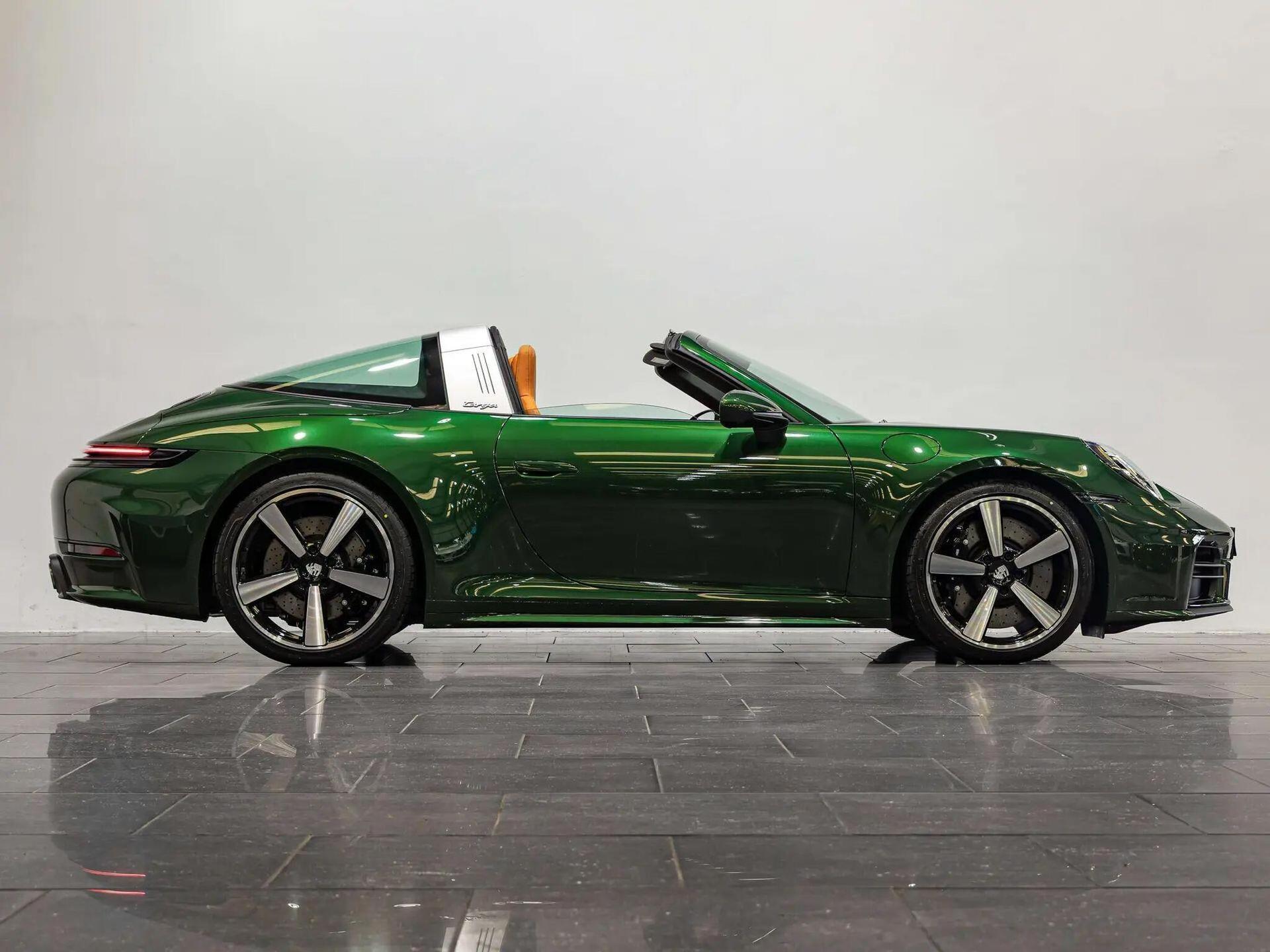 An exterior shot of the side right on a 2026 Porsche 911