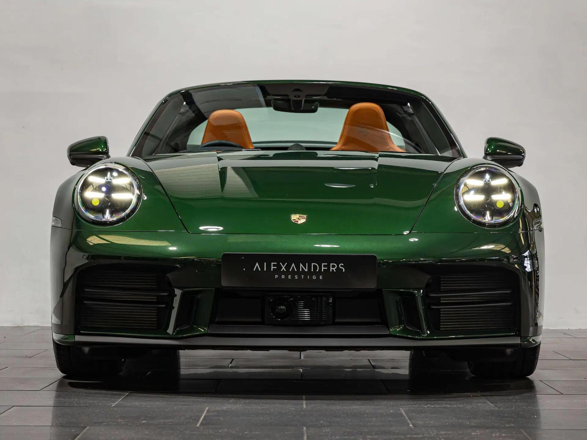 An exterior shot of the front on a 2026 Porsche 911