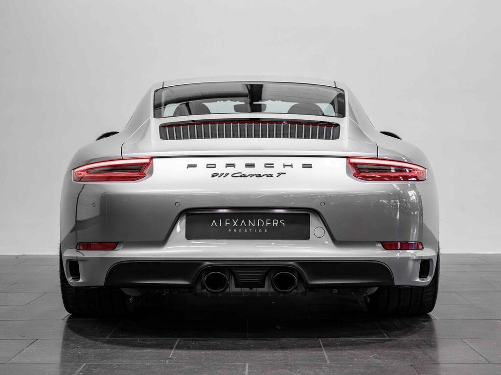 An exterior shot of the rear on a 2018 Porsche 911