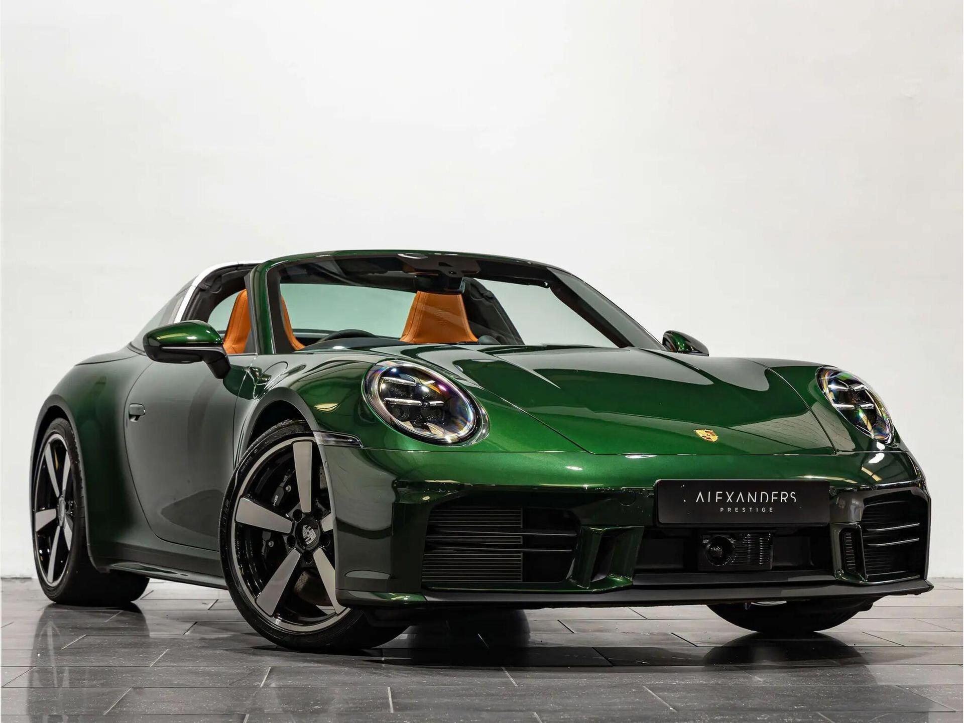An exterior shot of the front right on a 2026 Porsche 911