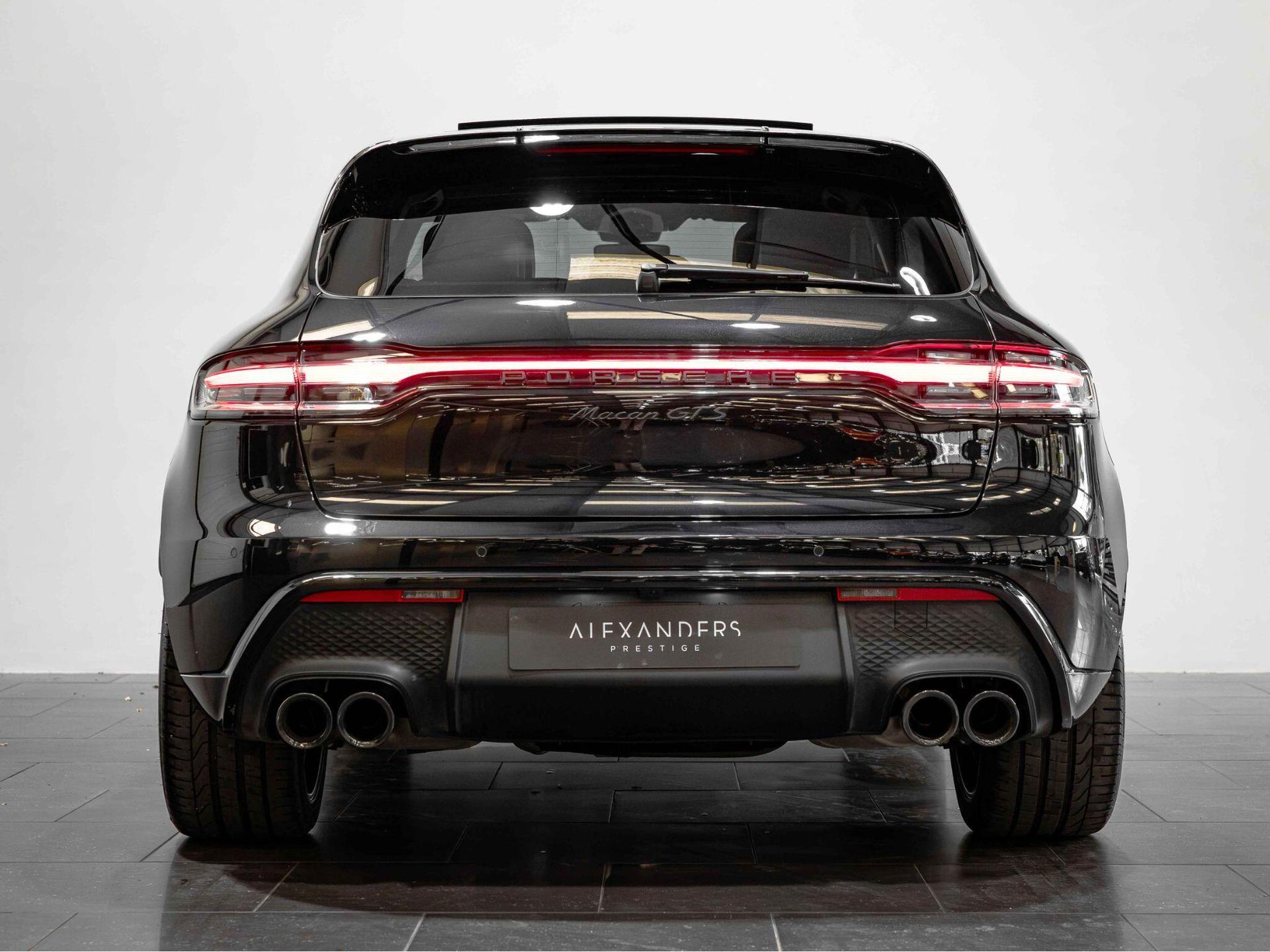An exterior shot of the rear on a 2025 Porsche Macan