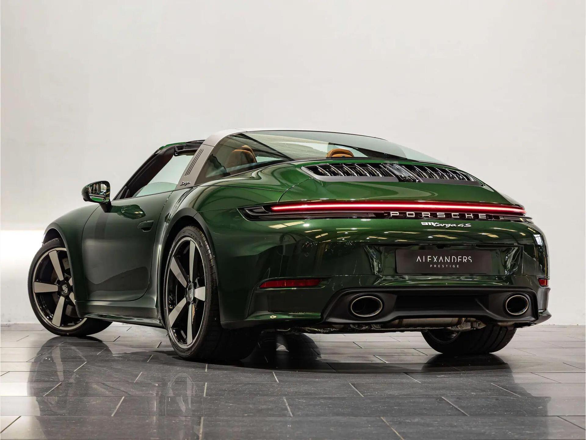 An exterior shot of the rear left on a 2026 Porsche 911