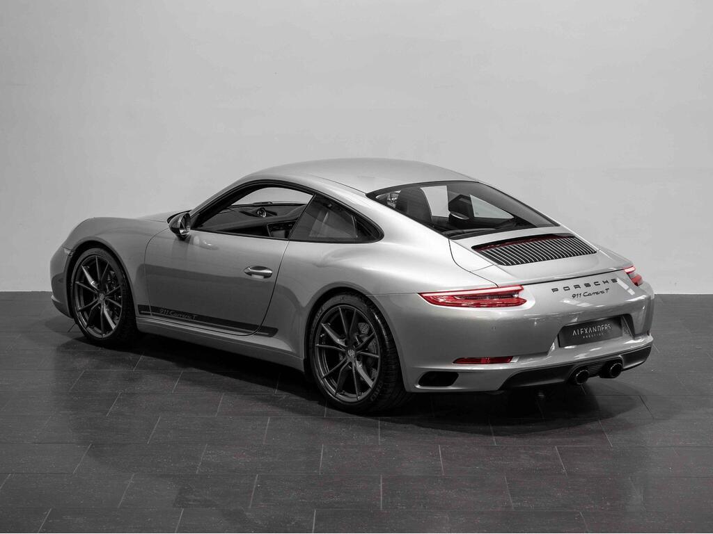 An exterior shot of the rear left on a 2018 Porsche 911