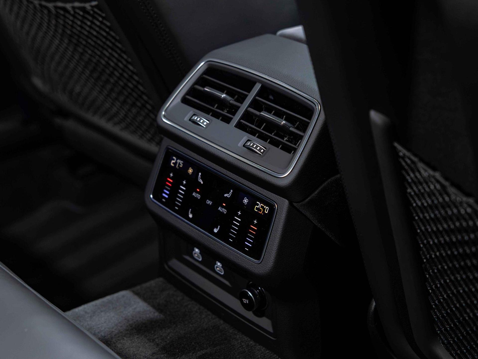 An interior shot of the misc controls on a 2024 Audi RS6 Avant