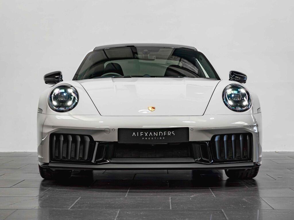 An exterior shot of the front on a 2026 Porsche 911