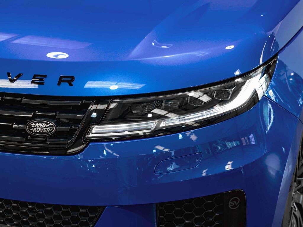 An exterior shot of the lights front on a 2026 Land Rover Range Rover Sport