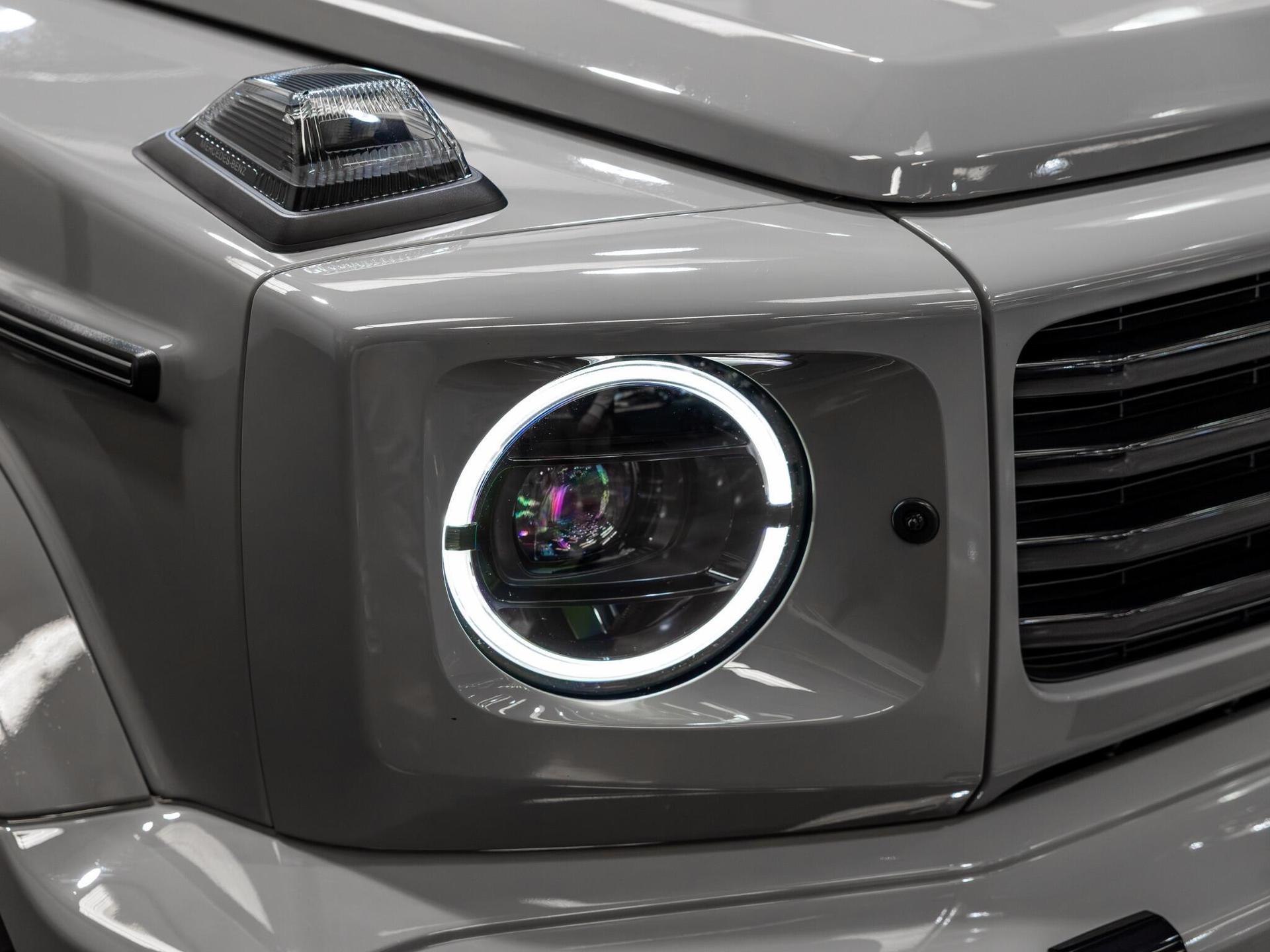 An interior shot of the misc controls on a 2025 Mercedes-Benz G Class