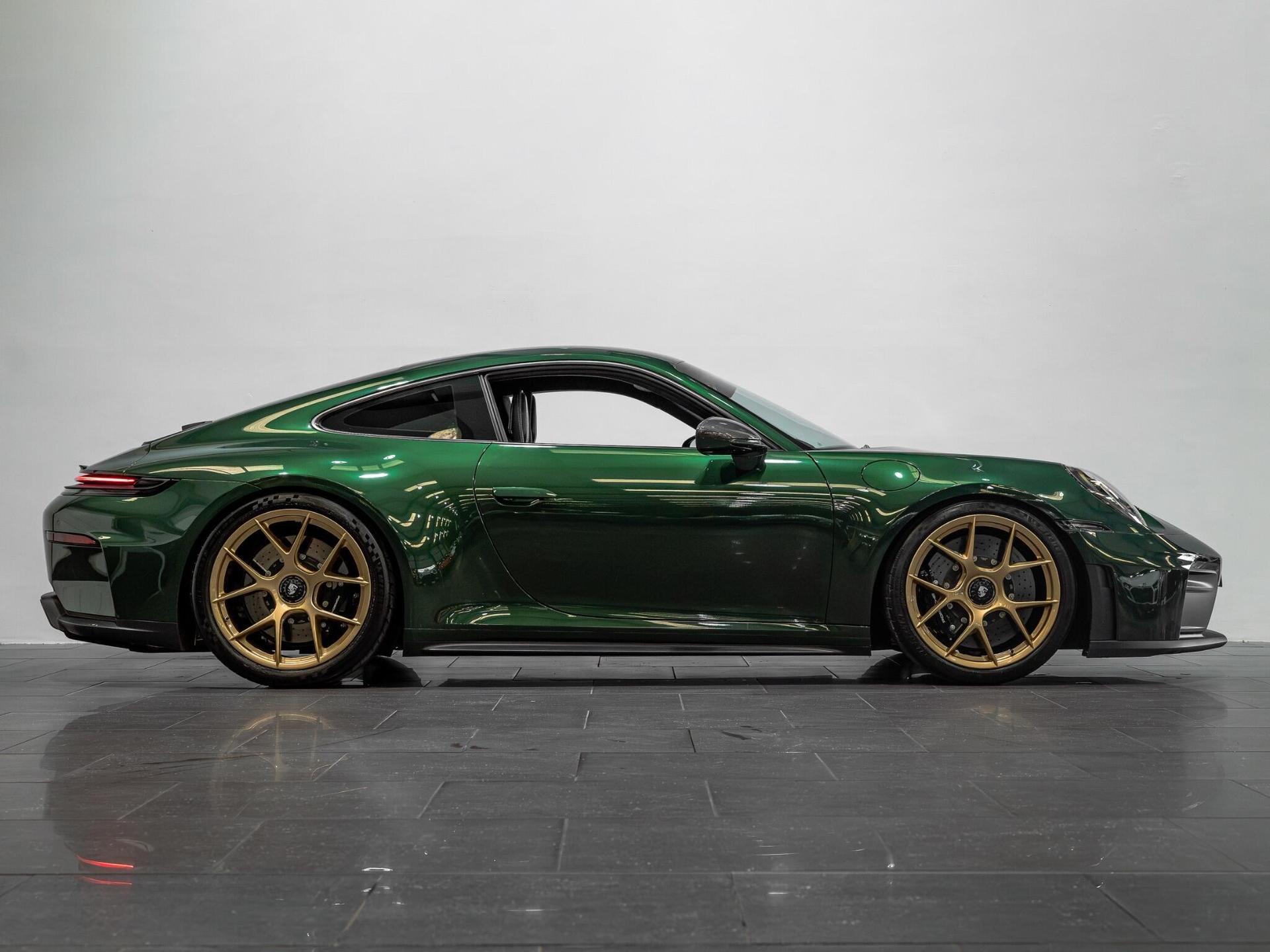 An exterior shot of the side right on a 2025 Porsche 911