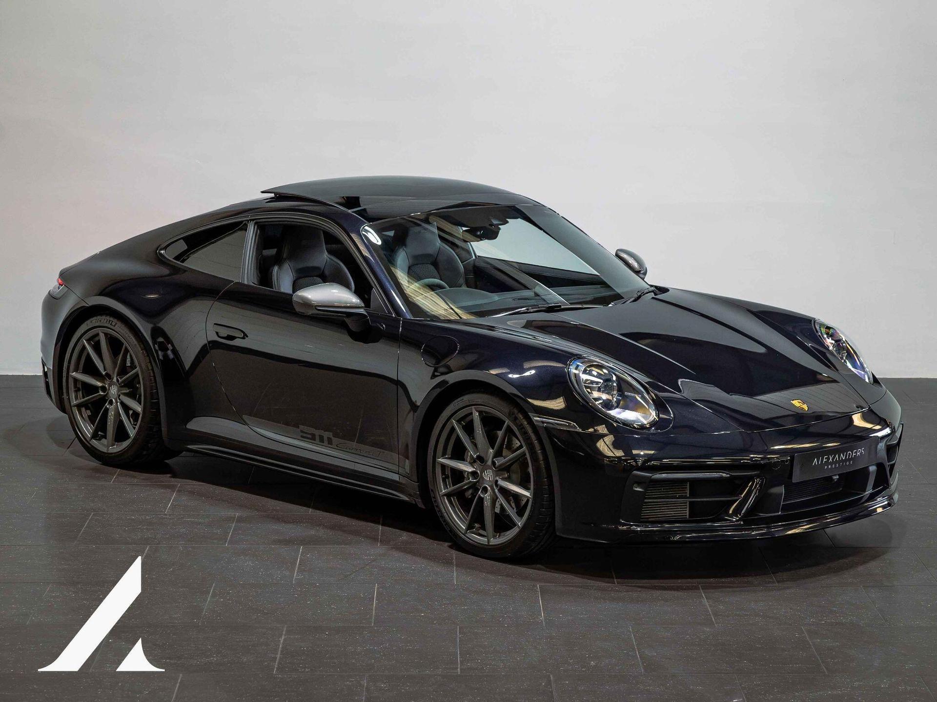 An exterior shot of the front right on a 2024 Porsche 911