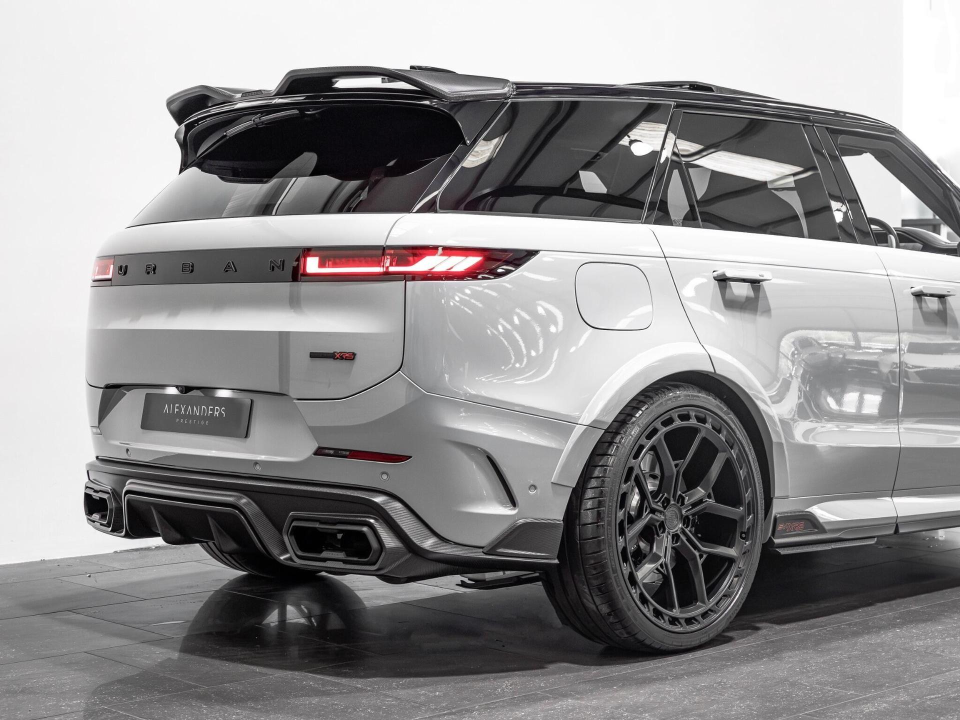 An exterior shot of the rear right on a 2026 Land Rover Range Rover Sport