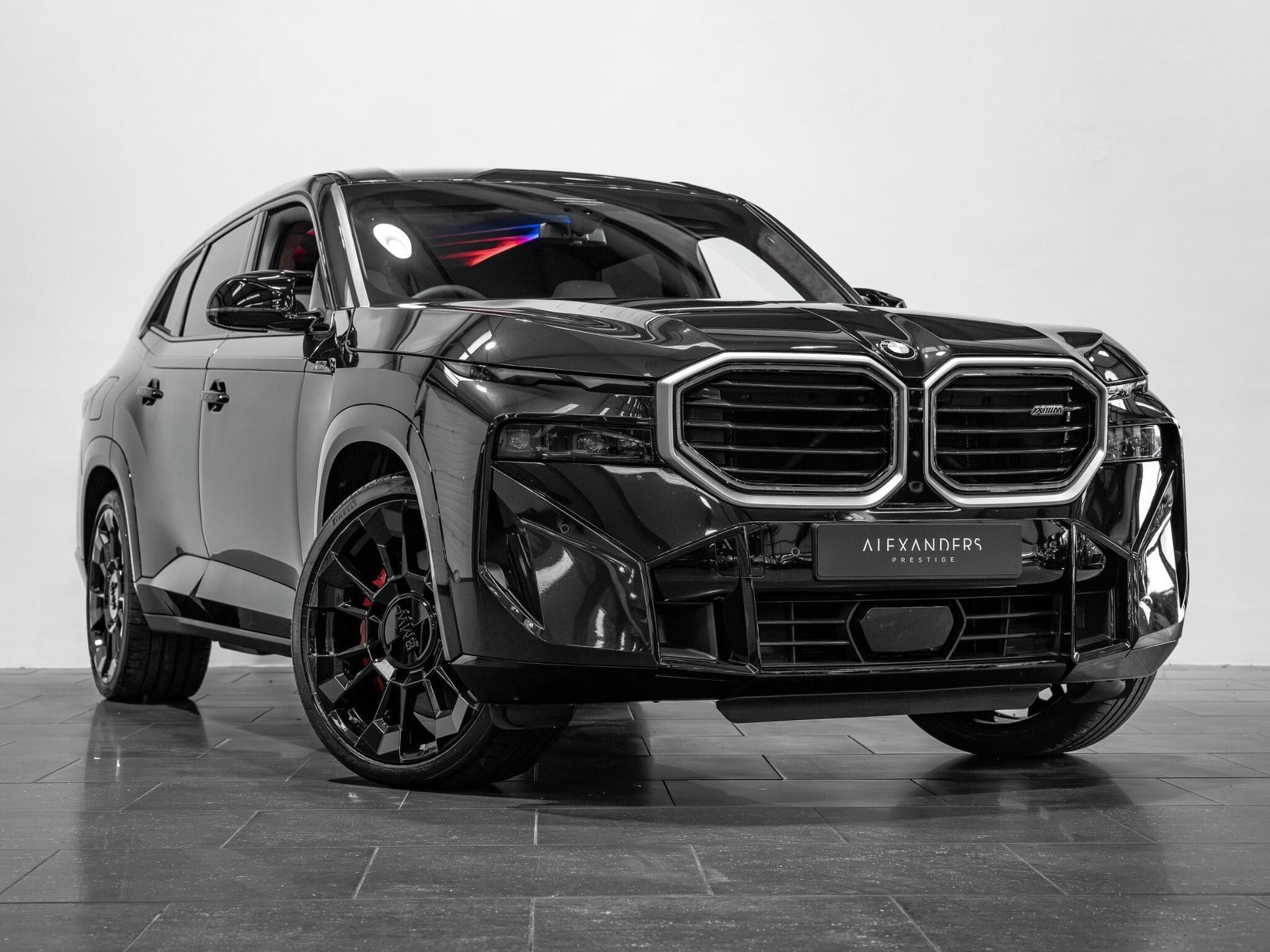 An exterior shot of the front right on a 2024 BMW XM
