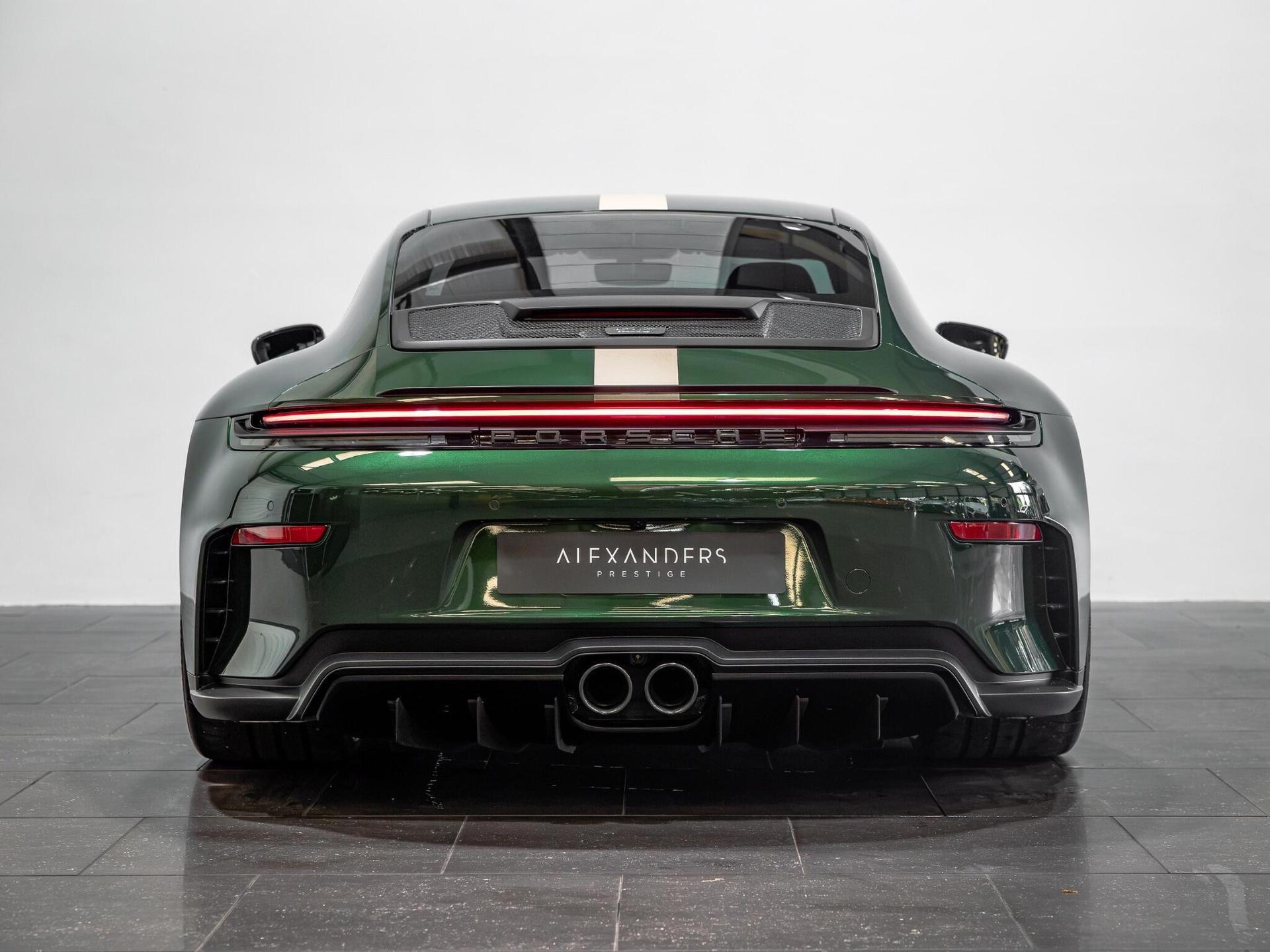 An exterior shot of the rear on a 2025 Porsche 911
