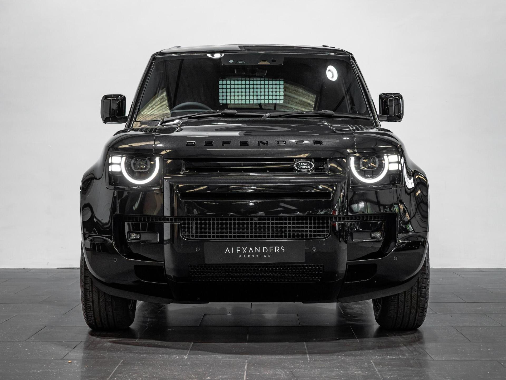 An exterior shot of the front on a 2026 Land Rover Defender 90