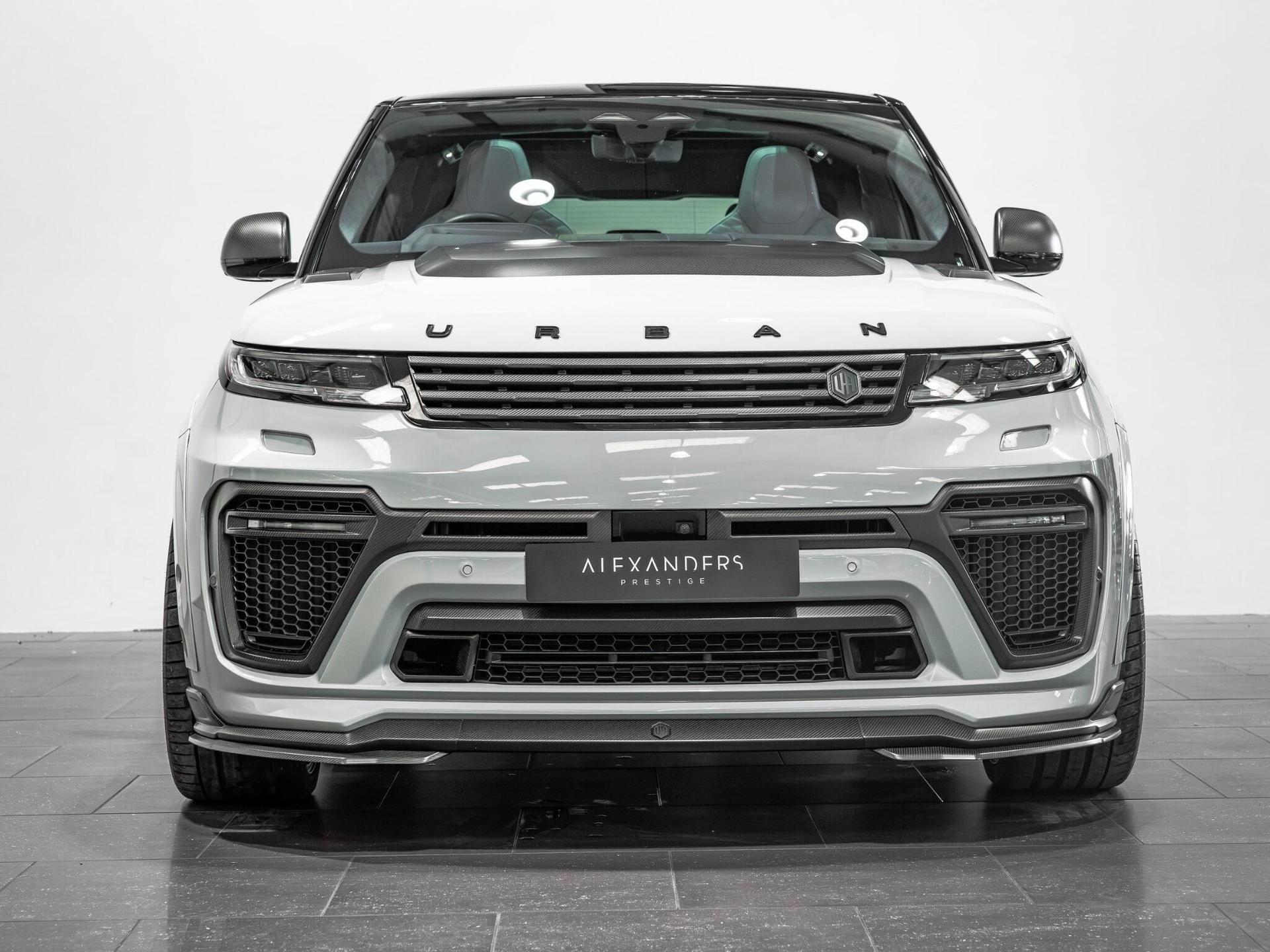 An exterior shot of the front on a 2026 Land Rover Range Rover Sport