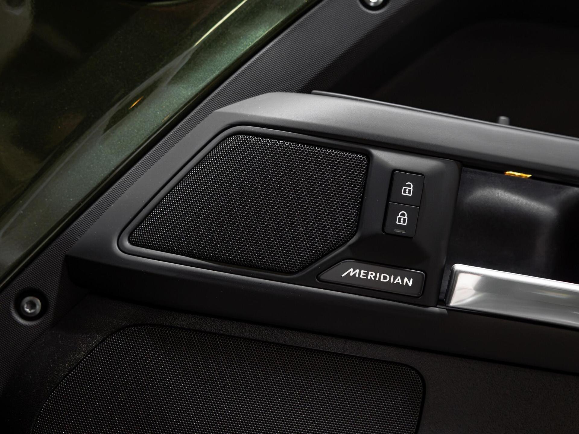 An interior shot of the misc controls on a 2026 Land Rover Defender 110