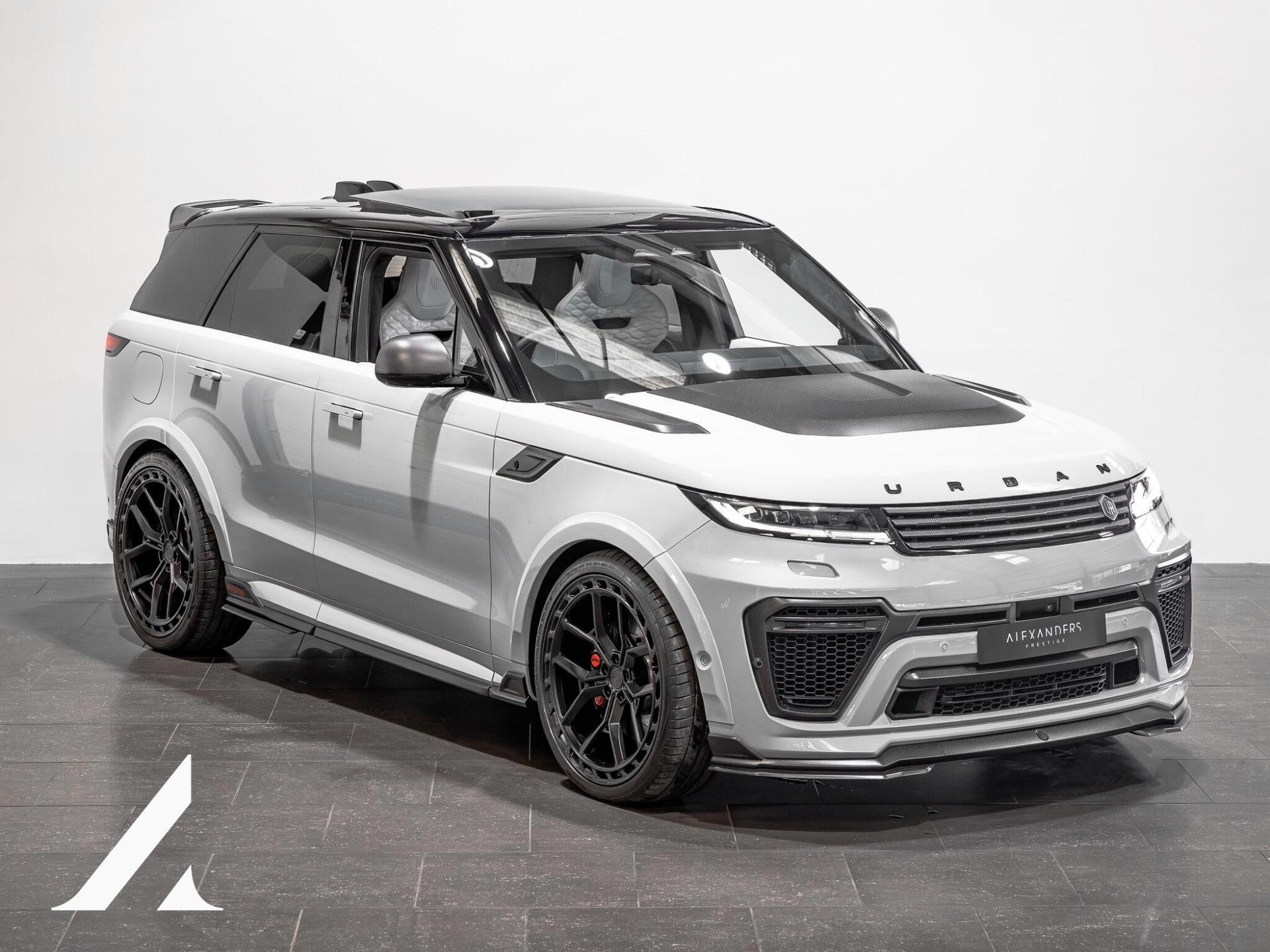 An exterior shot of the front right on a 2026 Land Rover Range Rover Sport