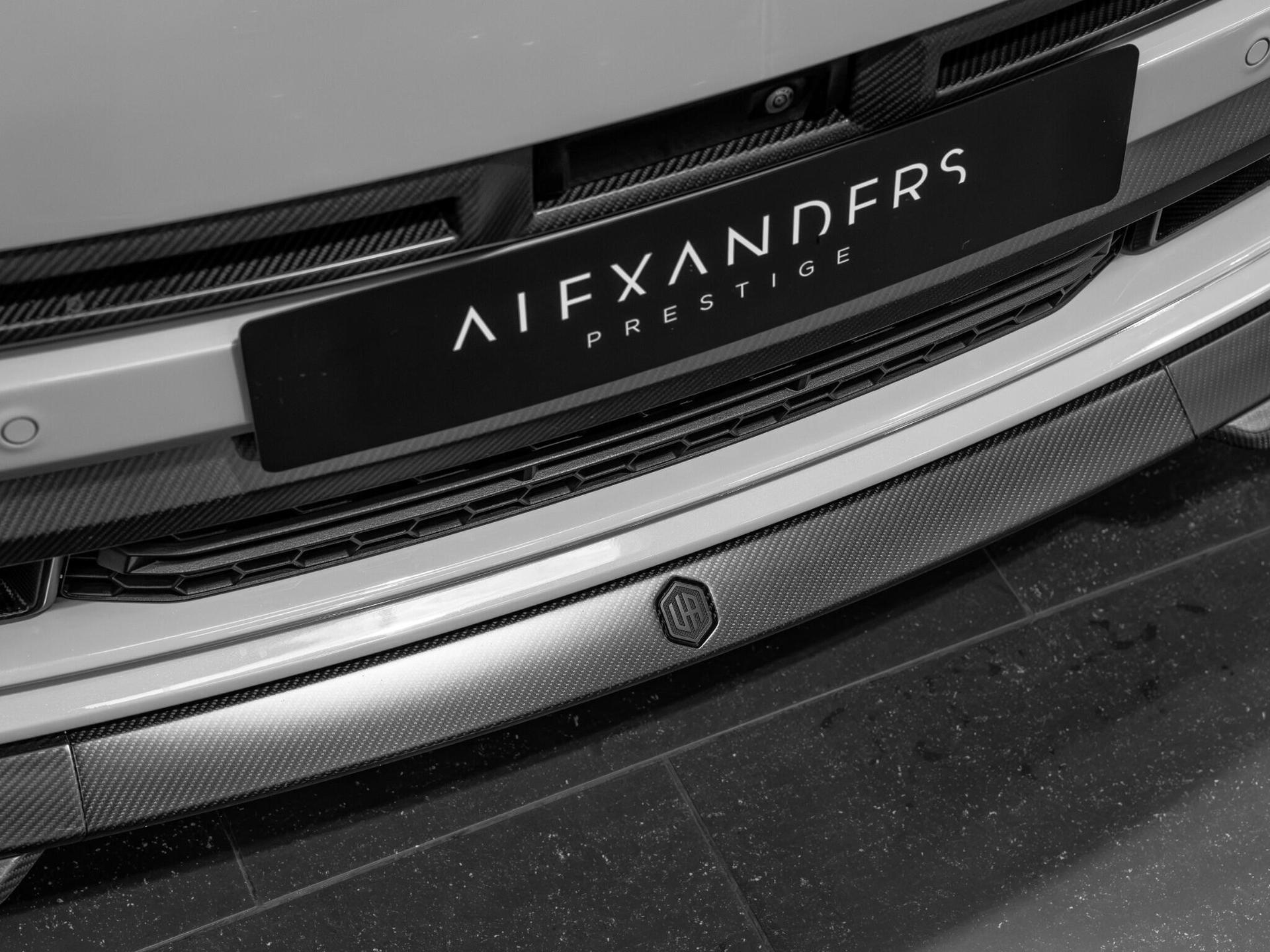 An exterior shot of the badge exterior on a 2026 Land Rover Range Rover Sport