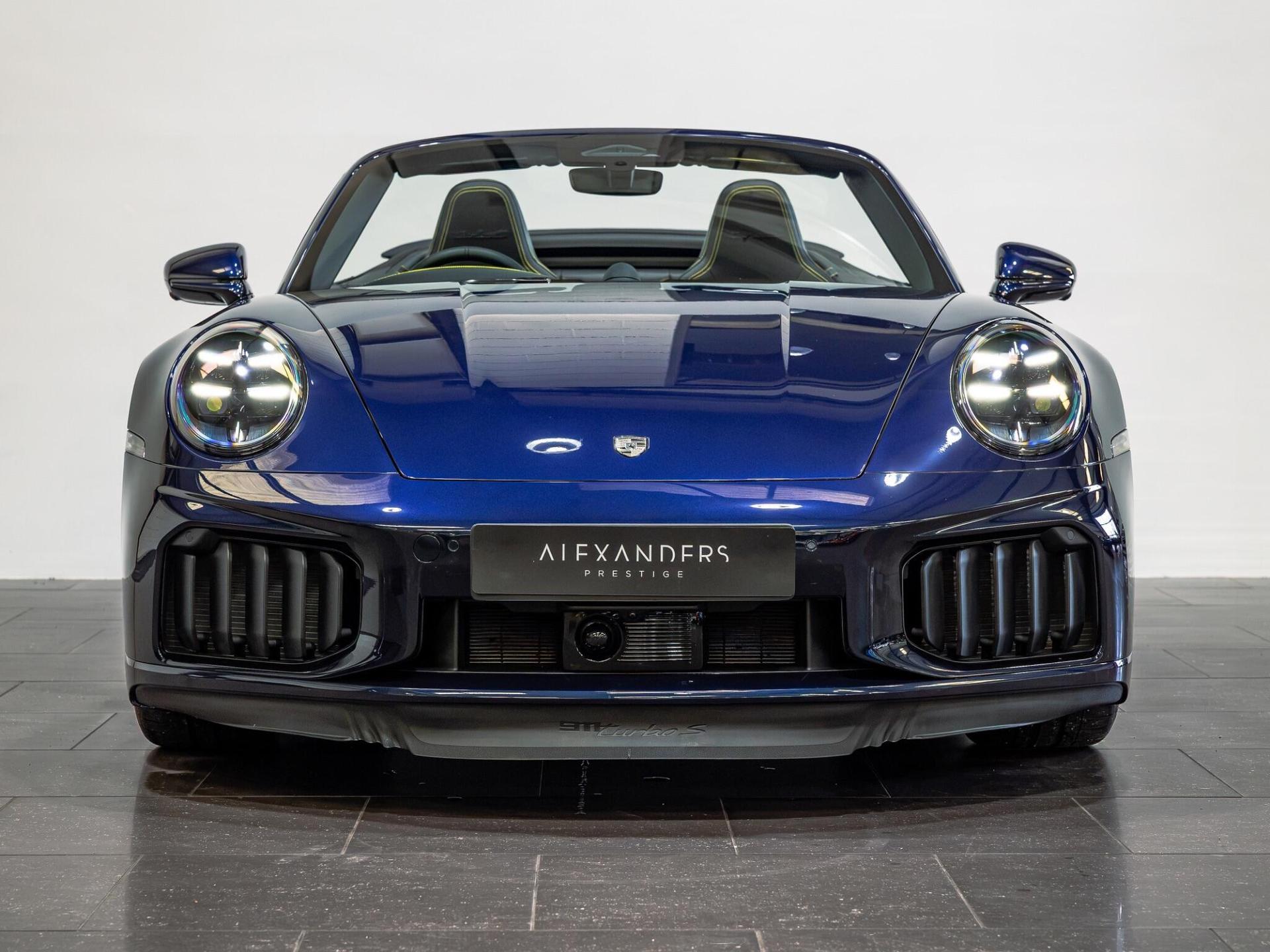 An exterior shot of the front on a 2026 Porsche 911