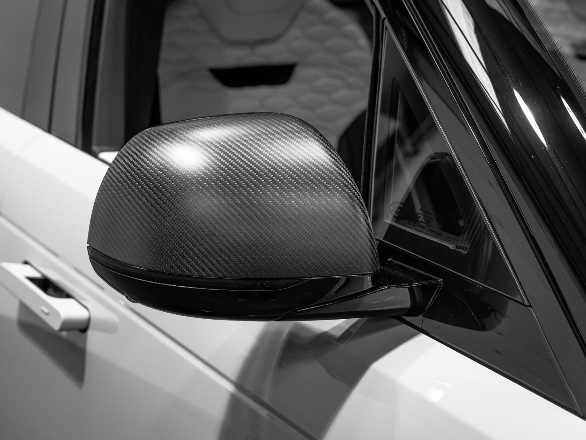 An exterior shot of the wing mirror on a 2026 Land Rover Range Rover Sport
