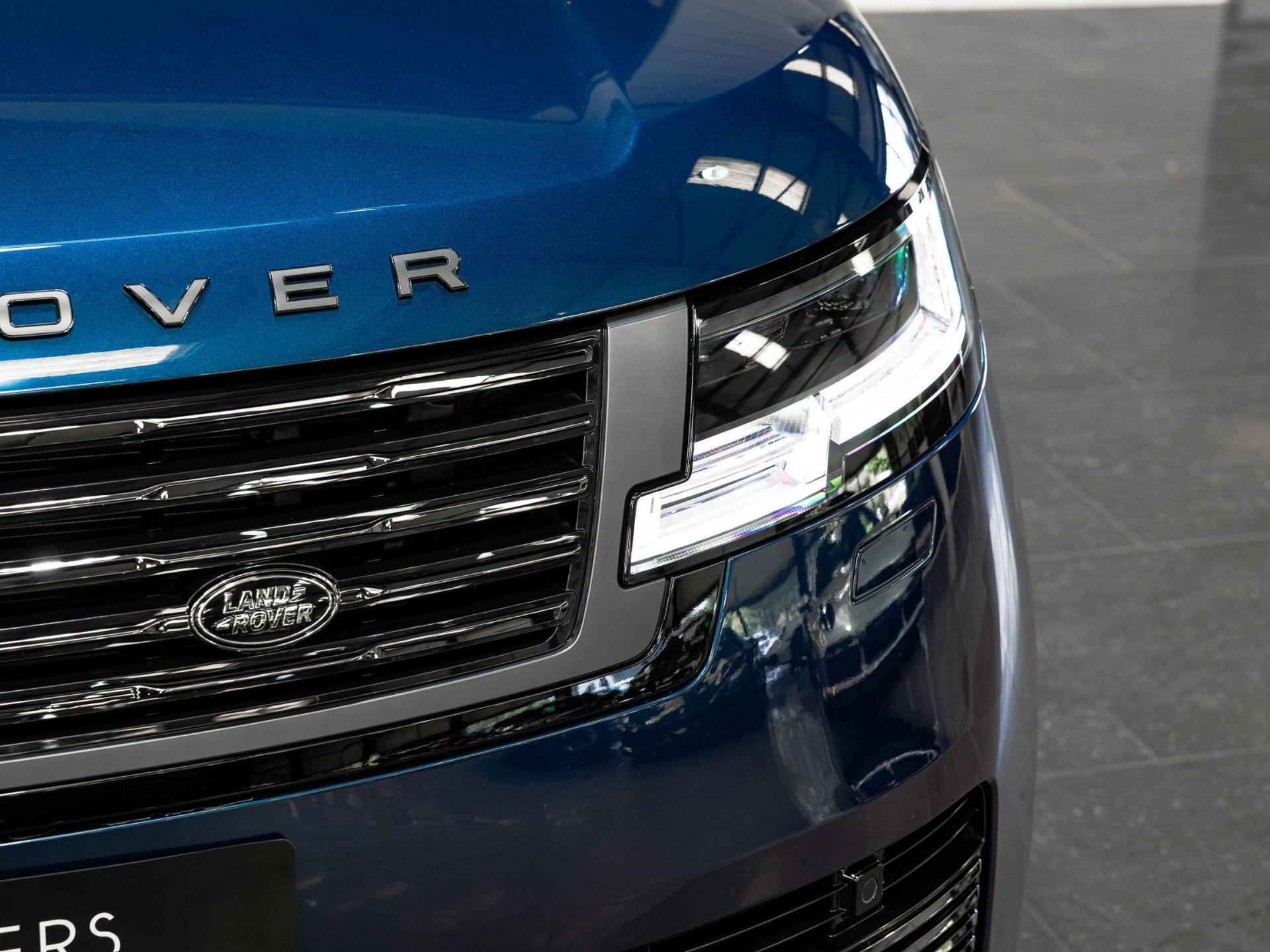 An exterior shot of the front on a 2026 Land Rover Range Rover