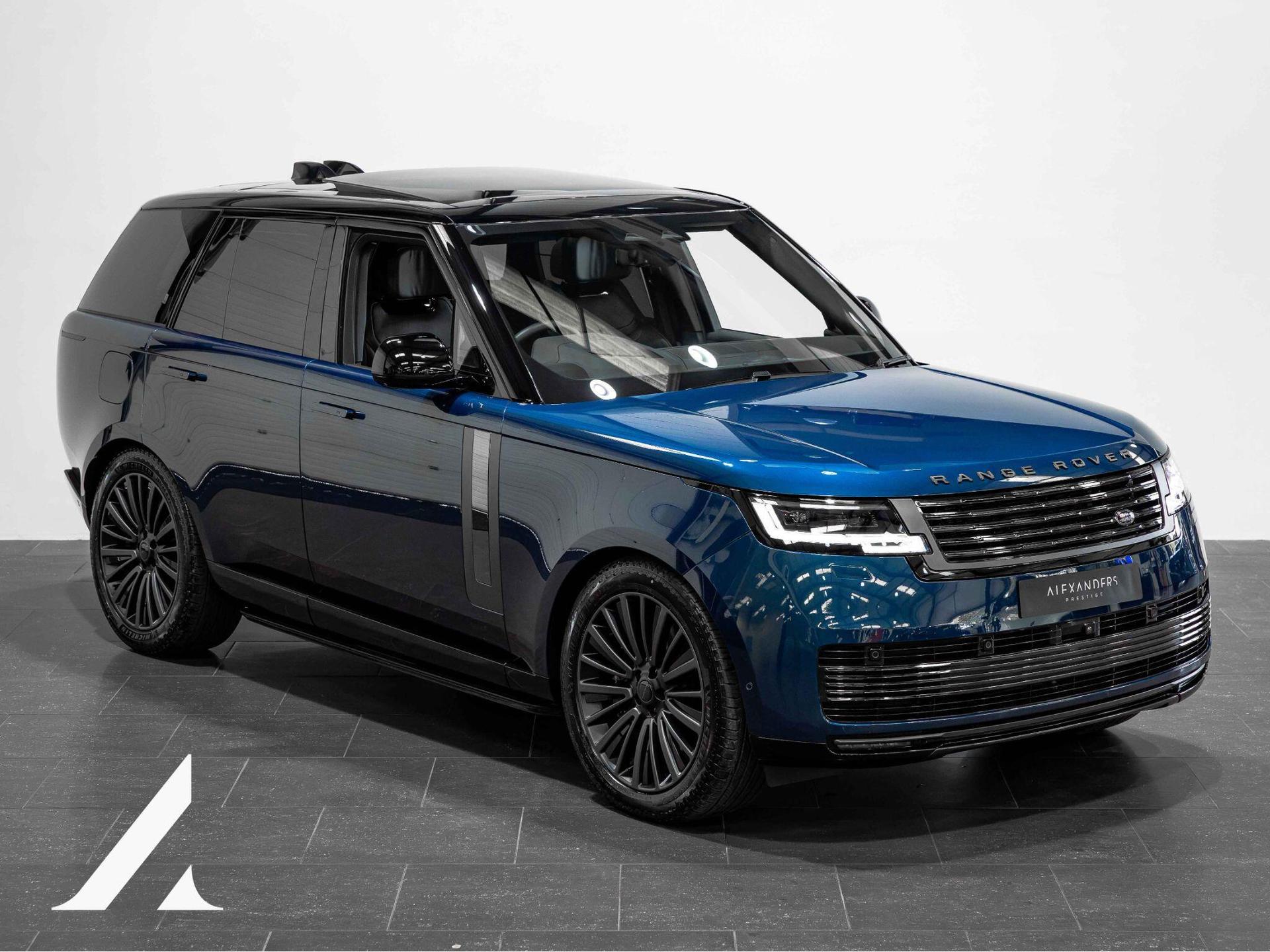 An exterior shot of the front right on a 2026 Land Rover Range Rover