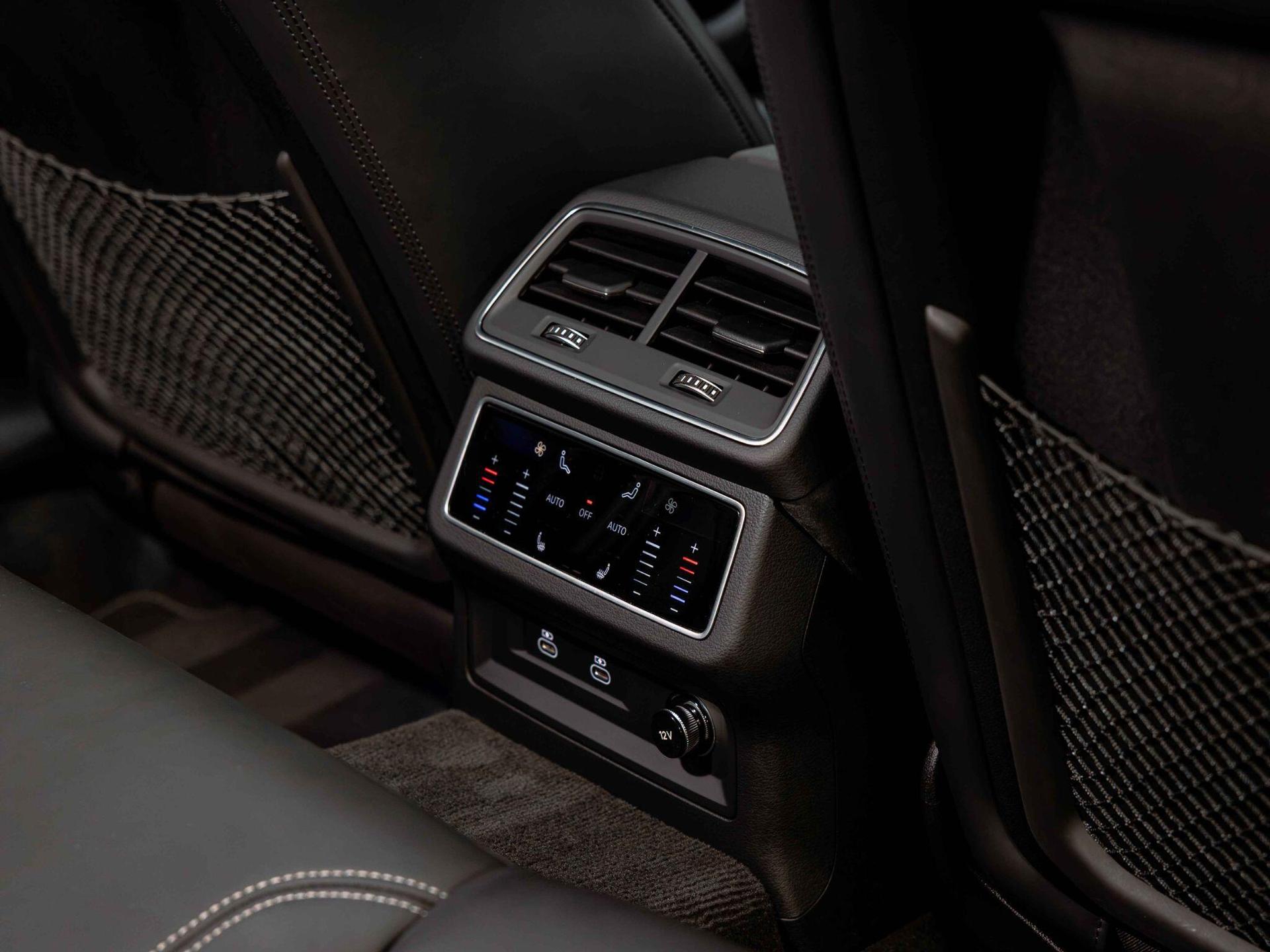 An interior shot of the misc controls on a 2024 Audi RS6 Avant