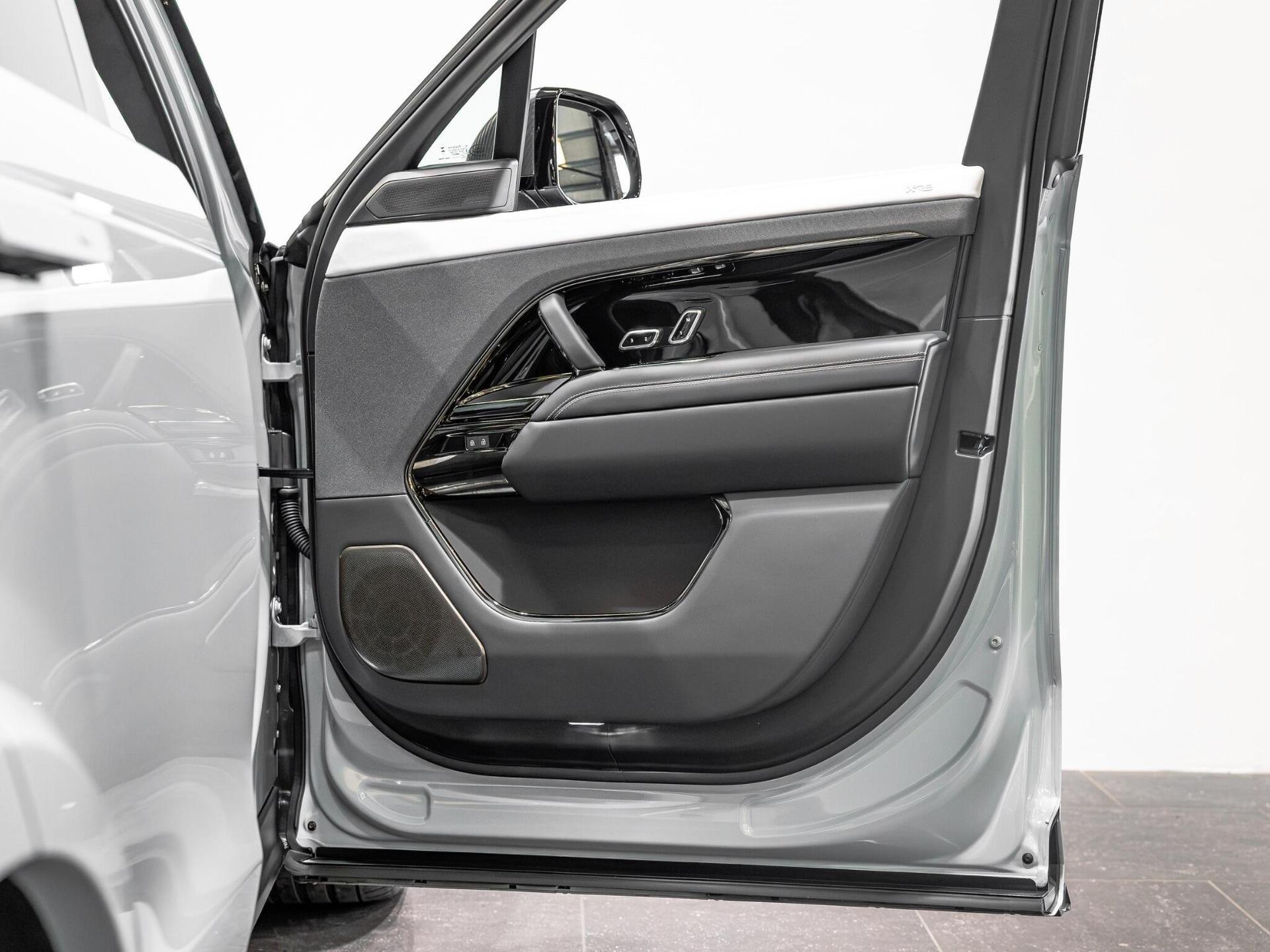 An interior shot of the door interior on a 2026 Land Rover Range Rover Sport