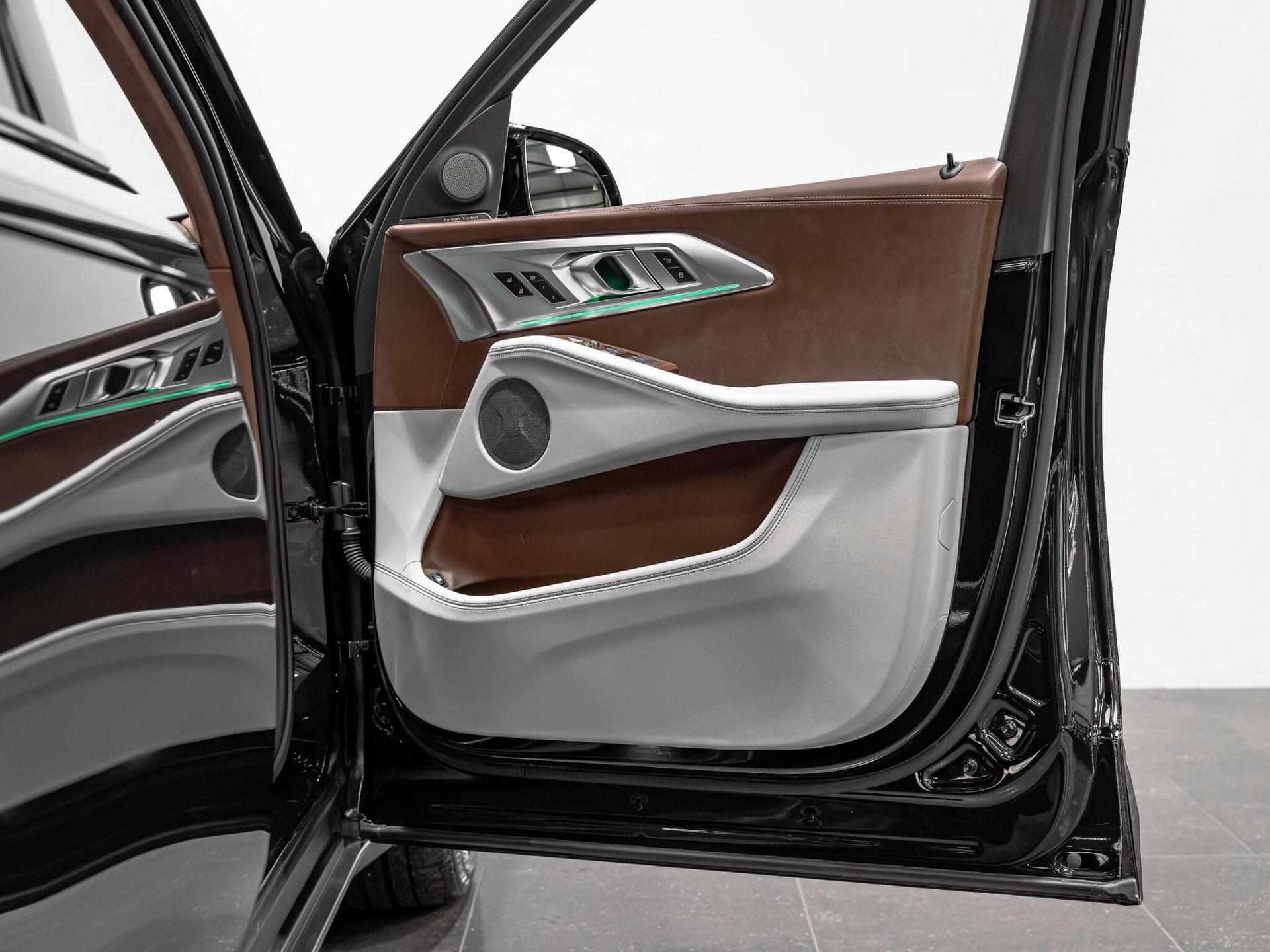 An interior shot of the door interior on a 2024 BMW XM