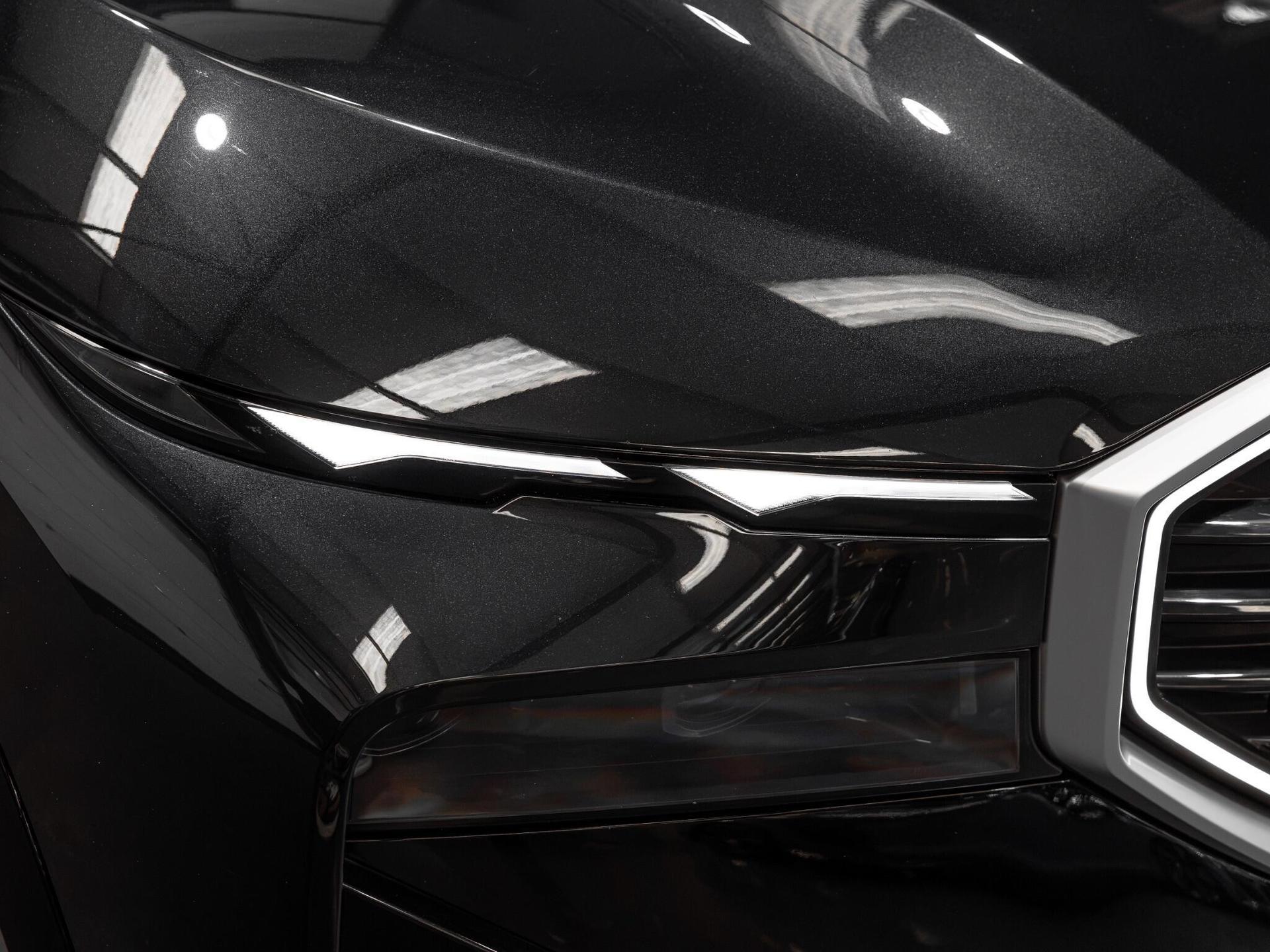 An exterior shot of the lights front on a 2024 BMW XM