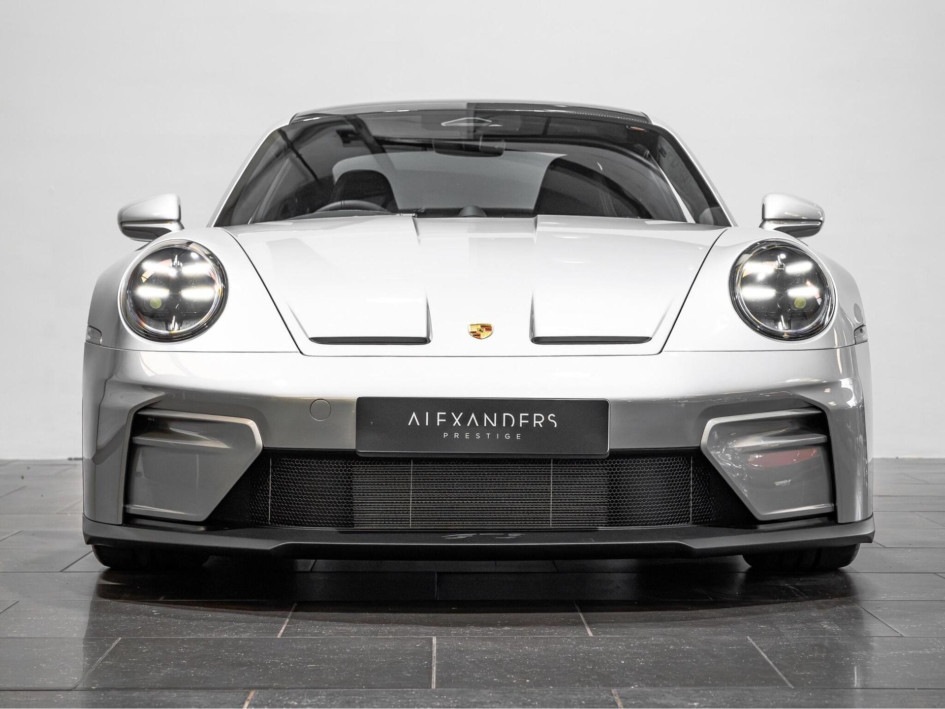 An exterior shot of the front on a 2026 Porsche 911