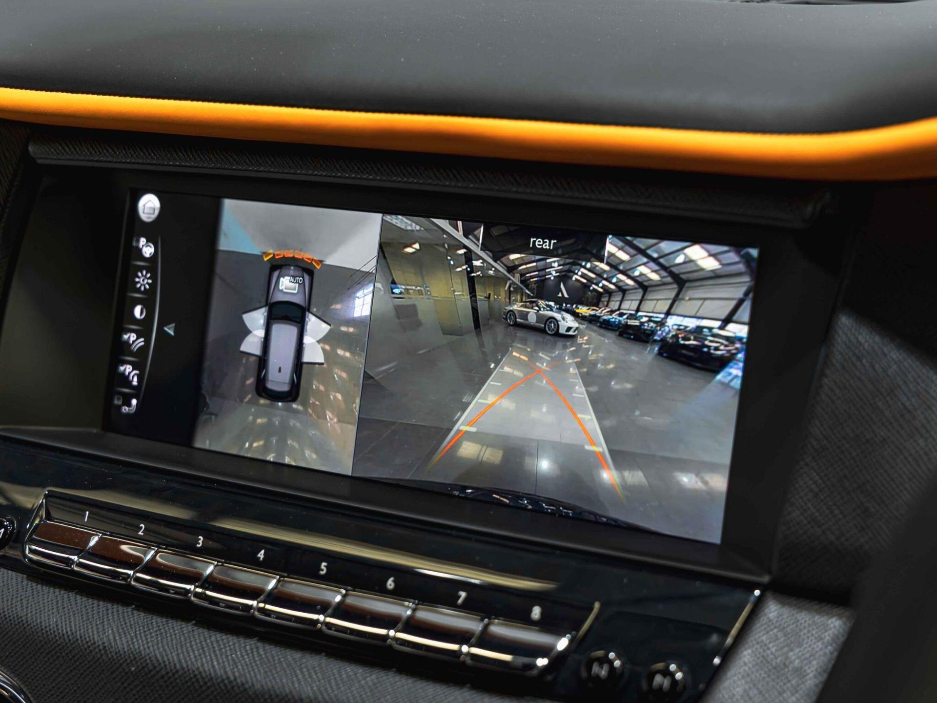 An interior shot of the infotainment system on a 2023 Rolls-Royce Cullinan