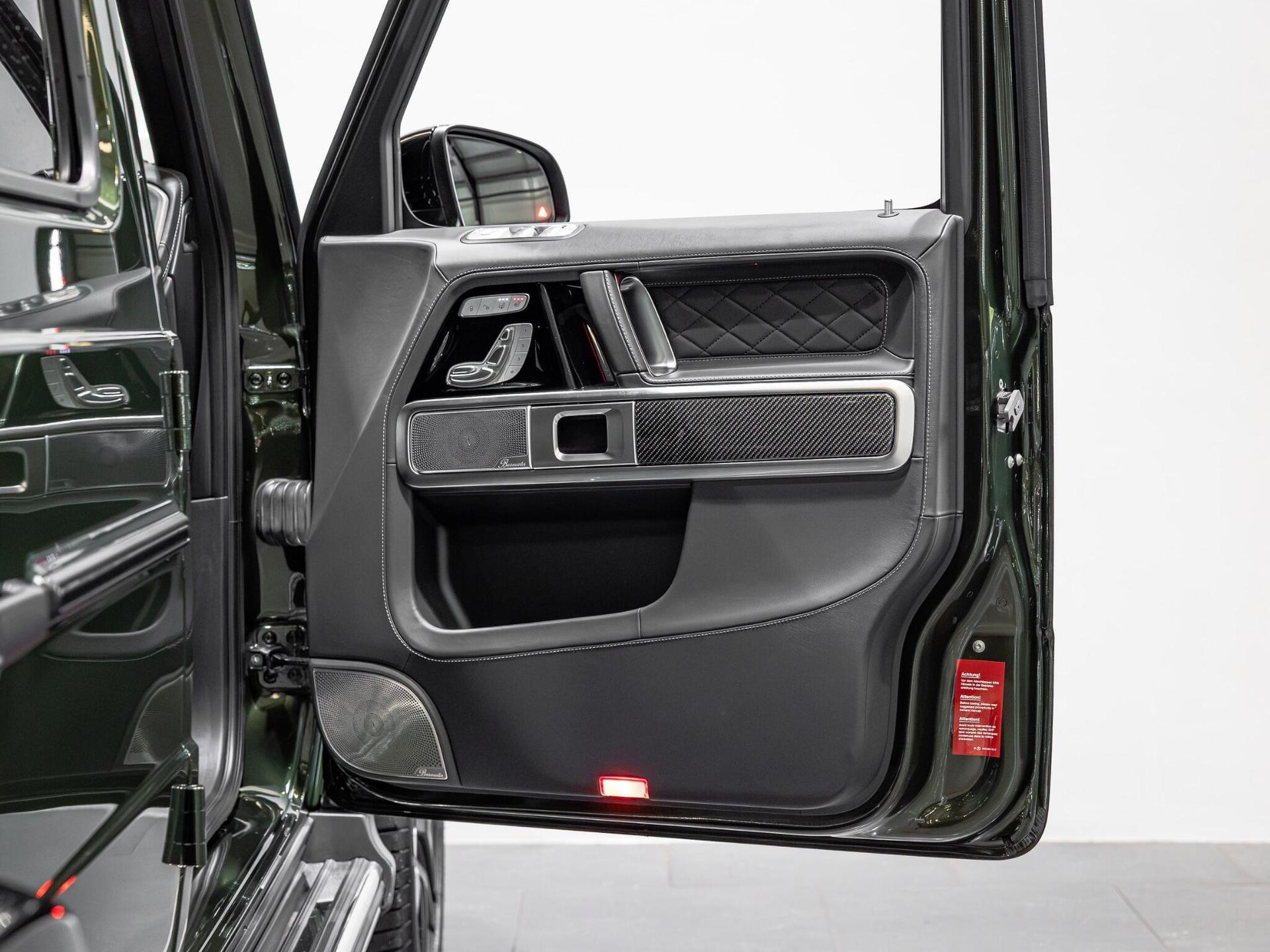 An interior shot of the door interior on a 2023 Mercedes-Benz G Class