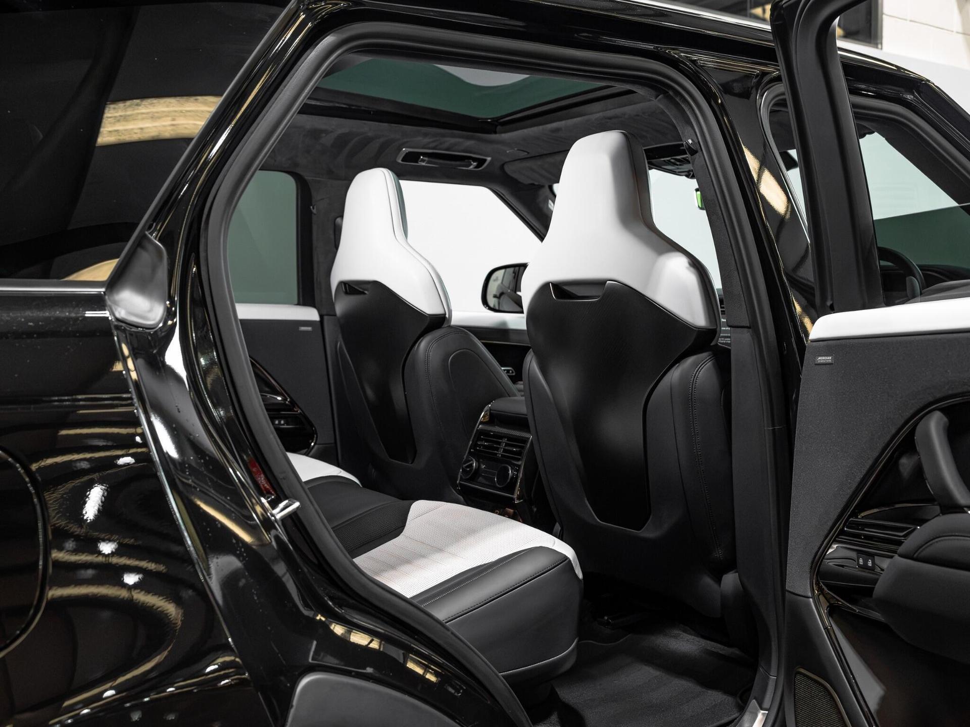 An exterior shot of the engine on a 2024 Land Rover Range Rover Sport