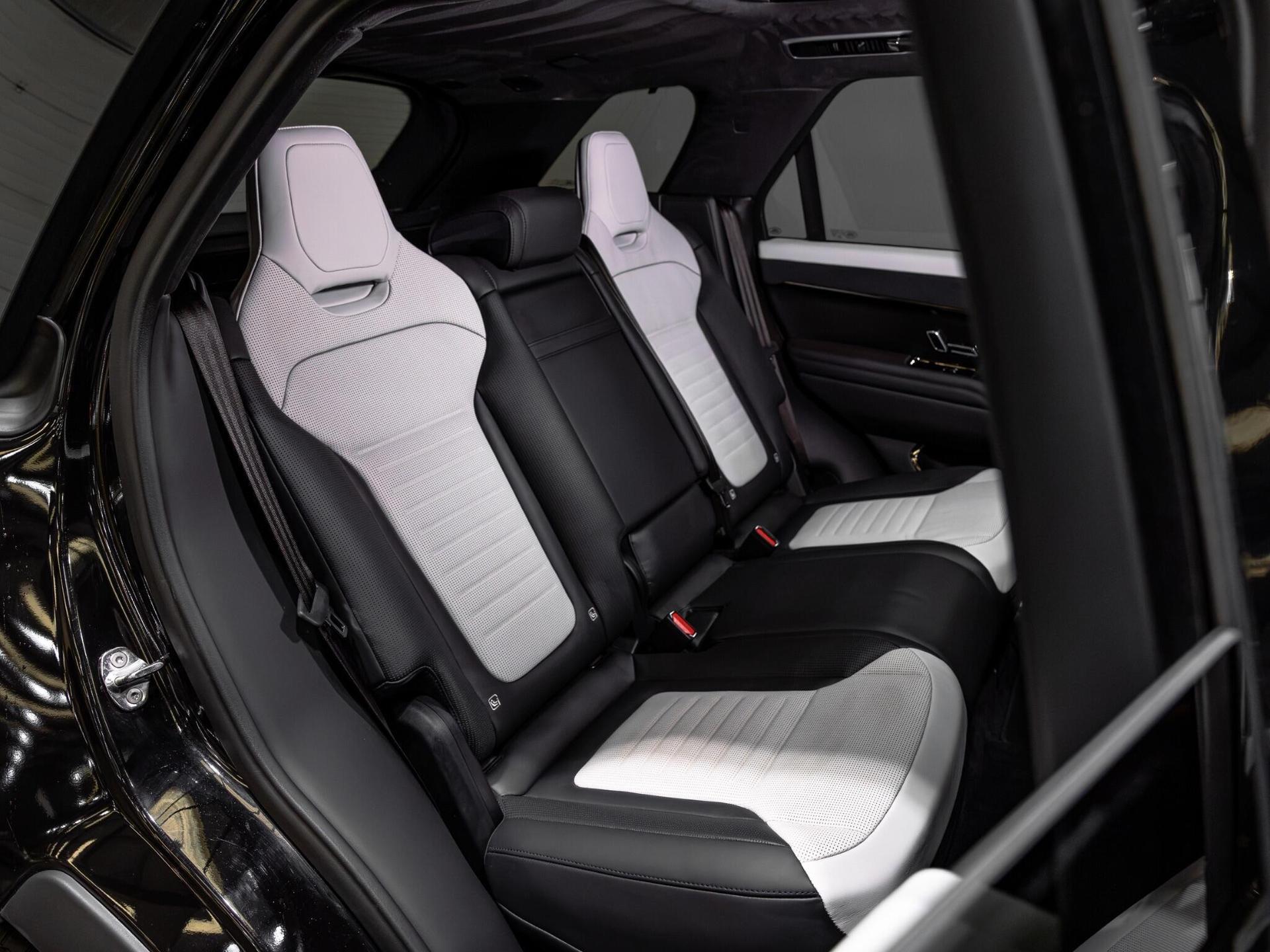 An interior shot of the seat front passenger on a 2024 Land Rover Range Rover Sport