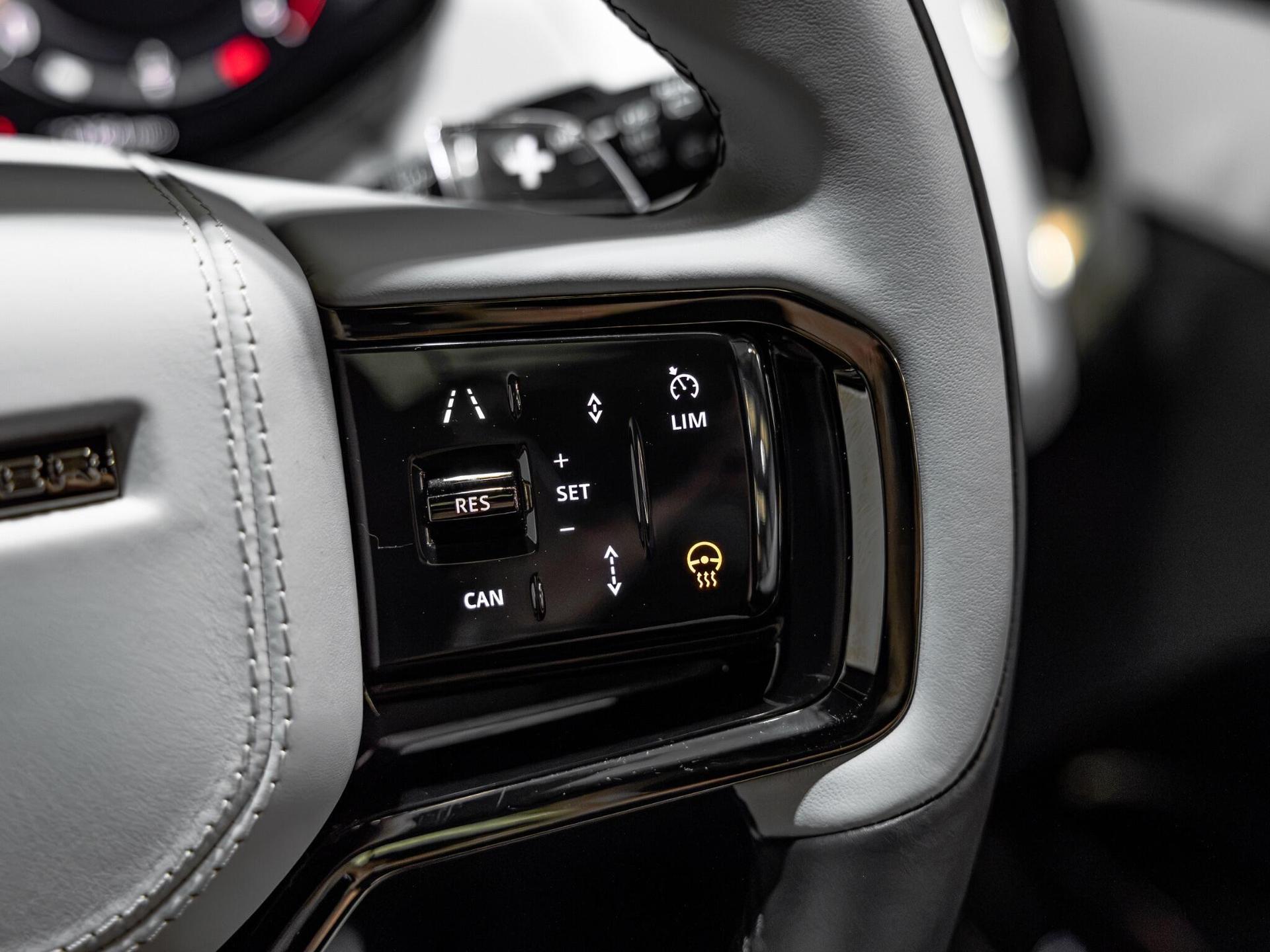 An interior shot of the misc controls on a 2024 Land Rover Range Rover Sport