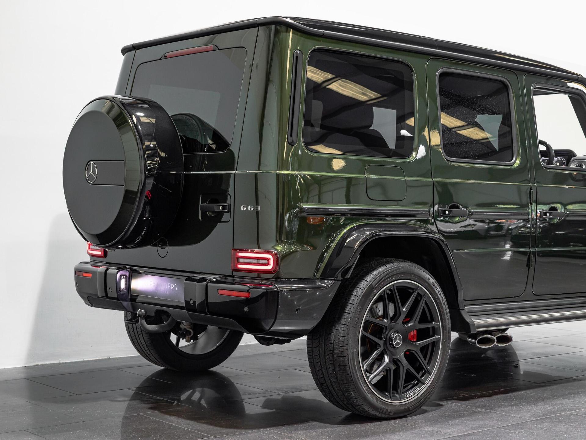 An exterior shot of the rear right on a 2023 Mercedes-Benz G Class